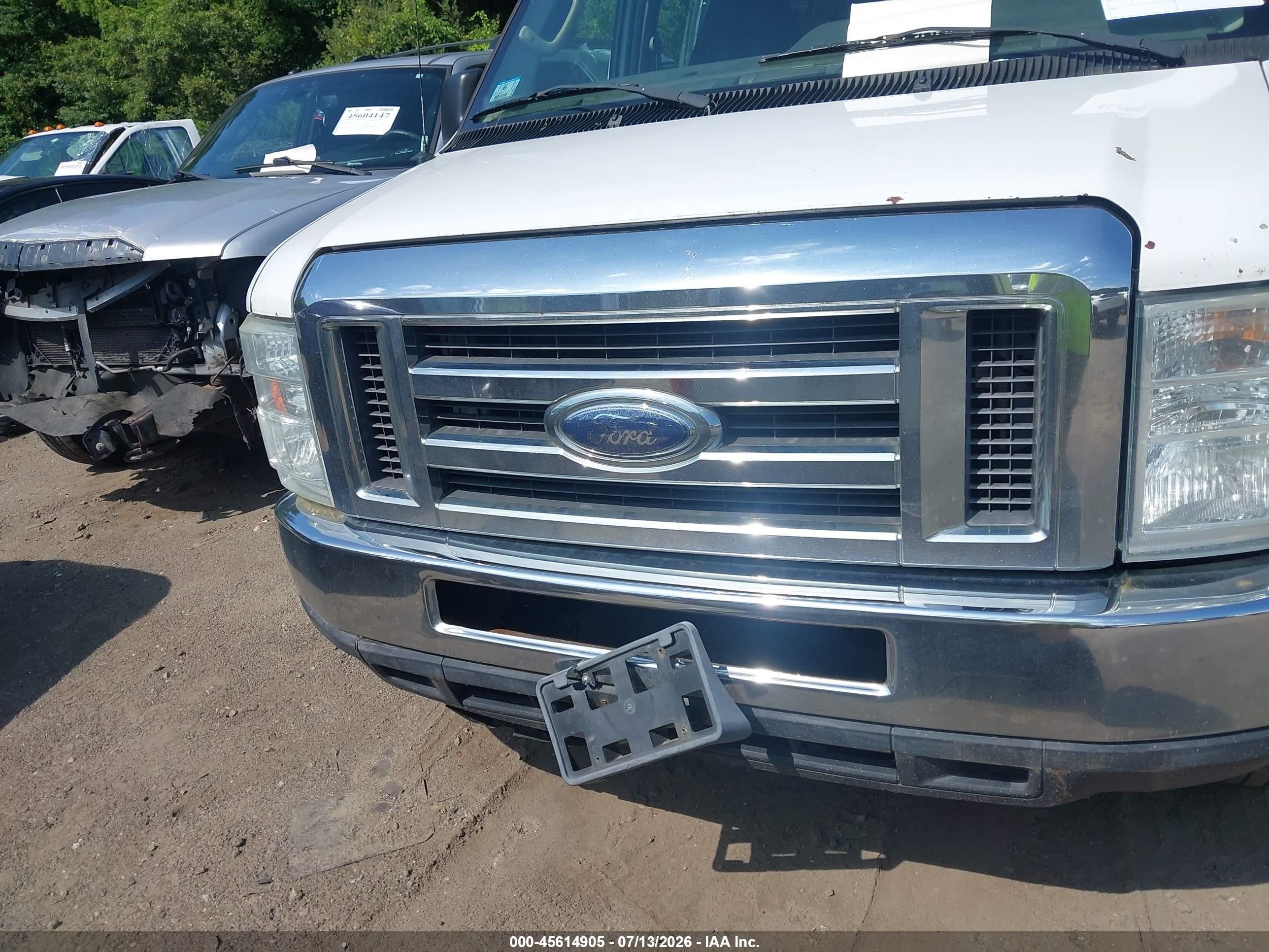 2013 Ford E-250 Commercial White vin: 1FTNE2EW4DDA26230