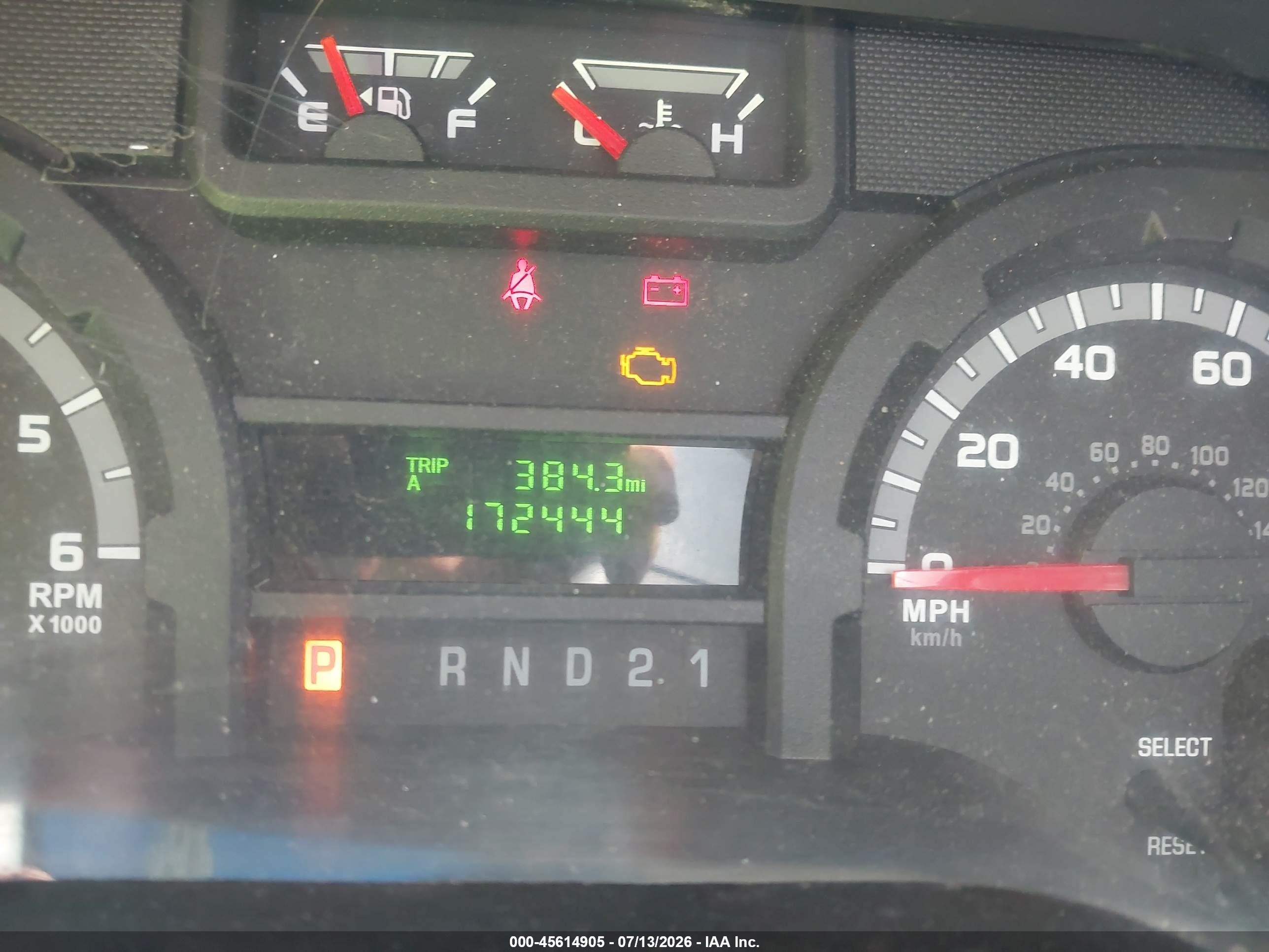 2013 Ford E-250 Commercial White vin: 1FTNE2EW4DDA26230