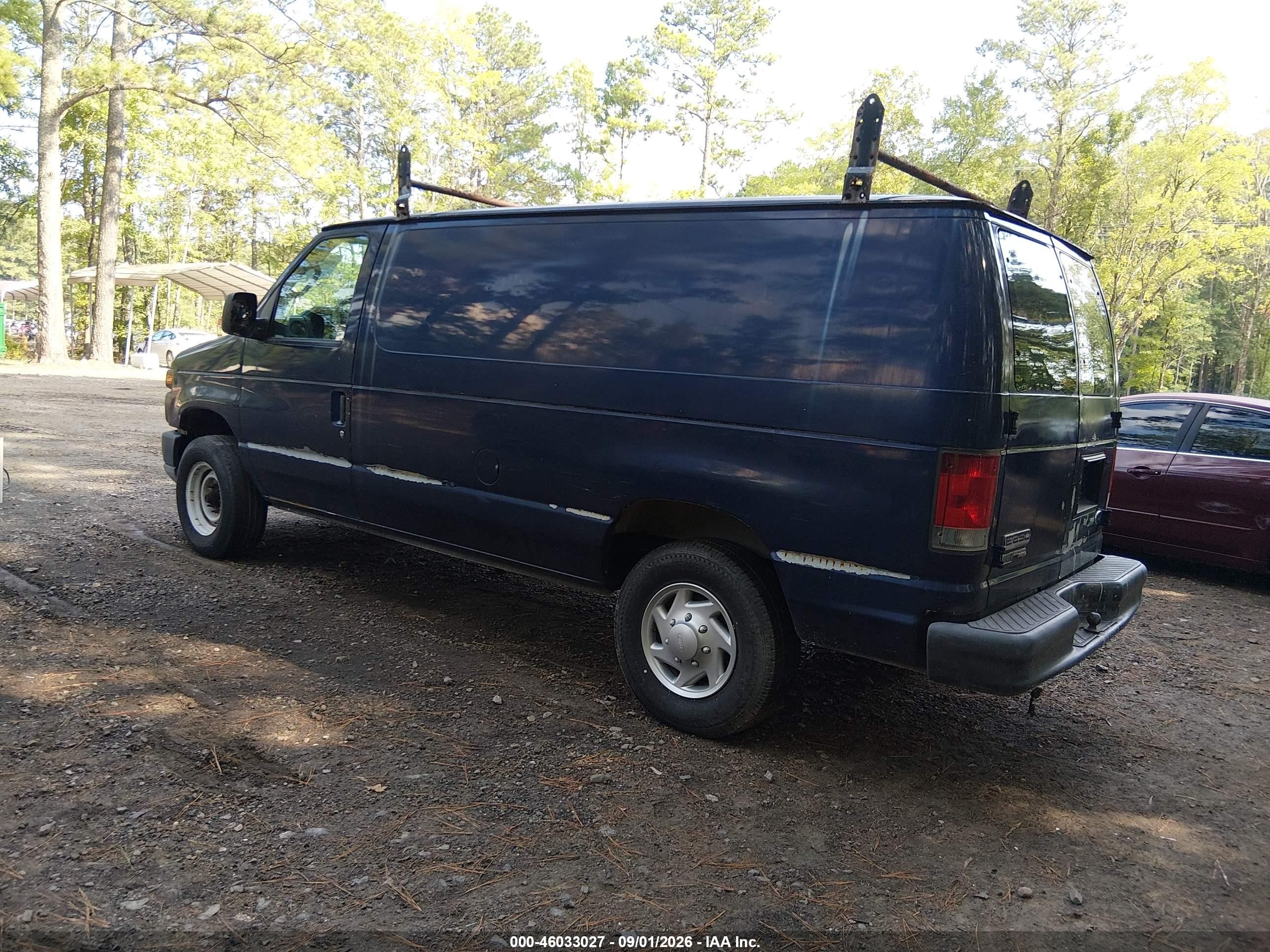 2011 Ford E-250 Commercial Blue vin: 1FTNE2EW5BDA58553