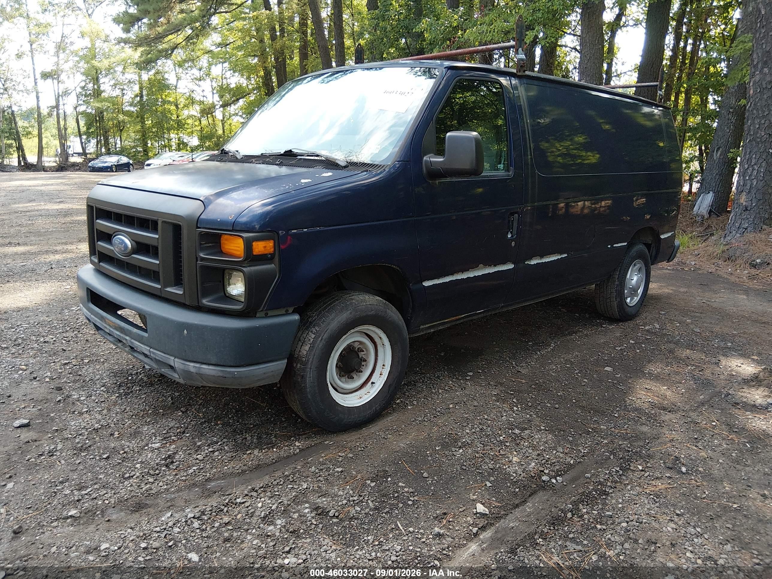 2011 Ford E-250 Commercial Blue vin: 1FTNE2EW5BDA58553