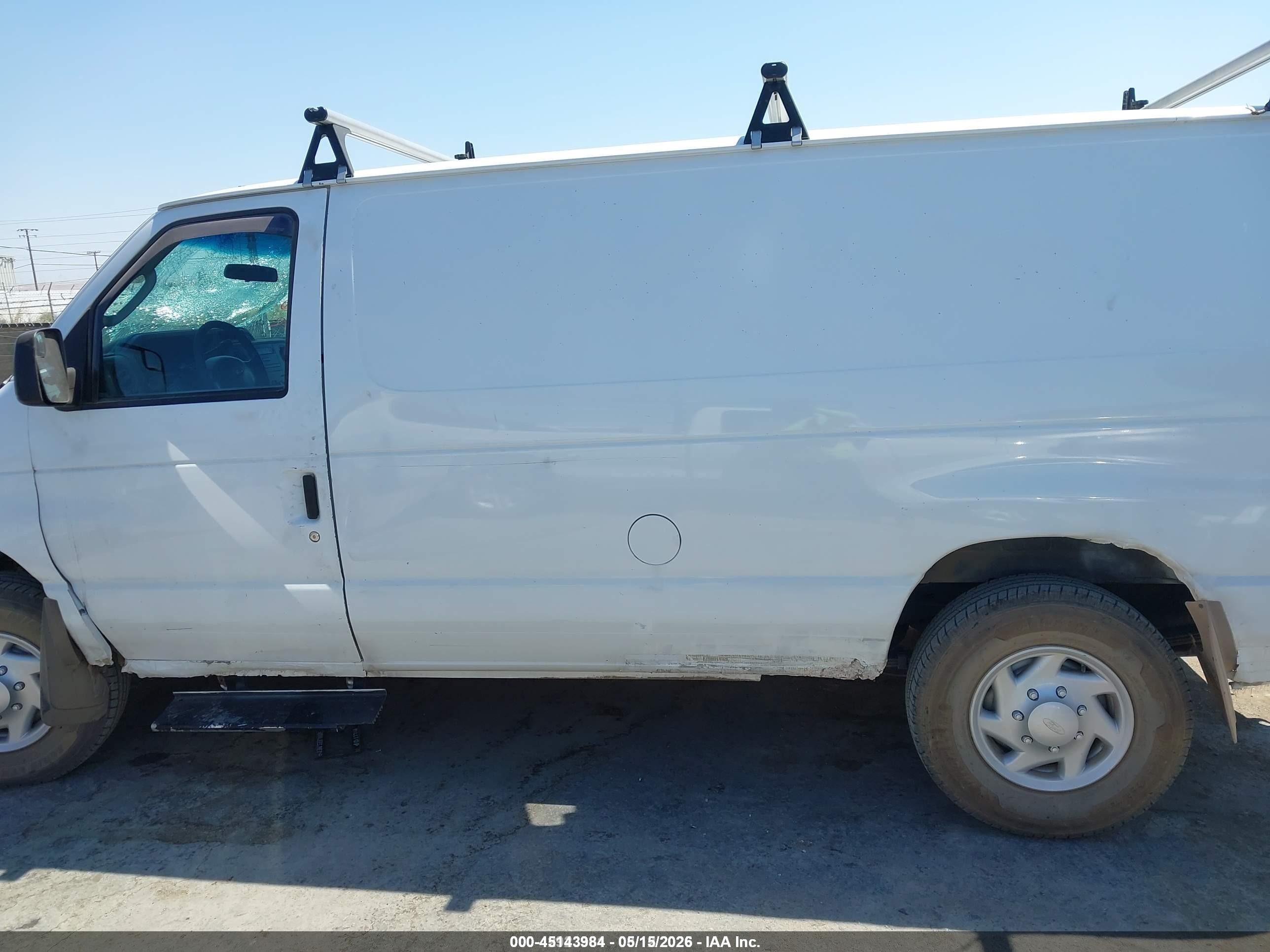 2011 Ford E-250 Commercial White vin: 1FTNE2EW5BDA76423