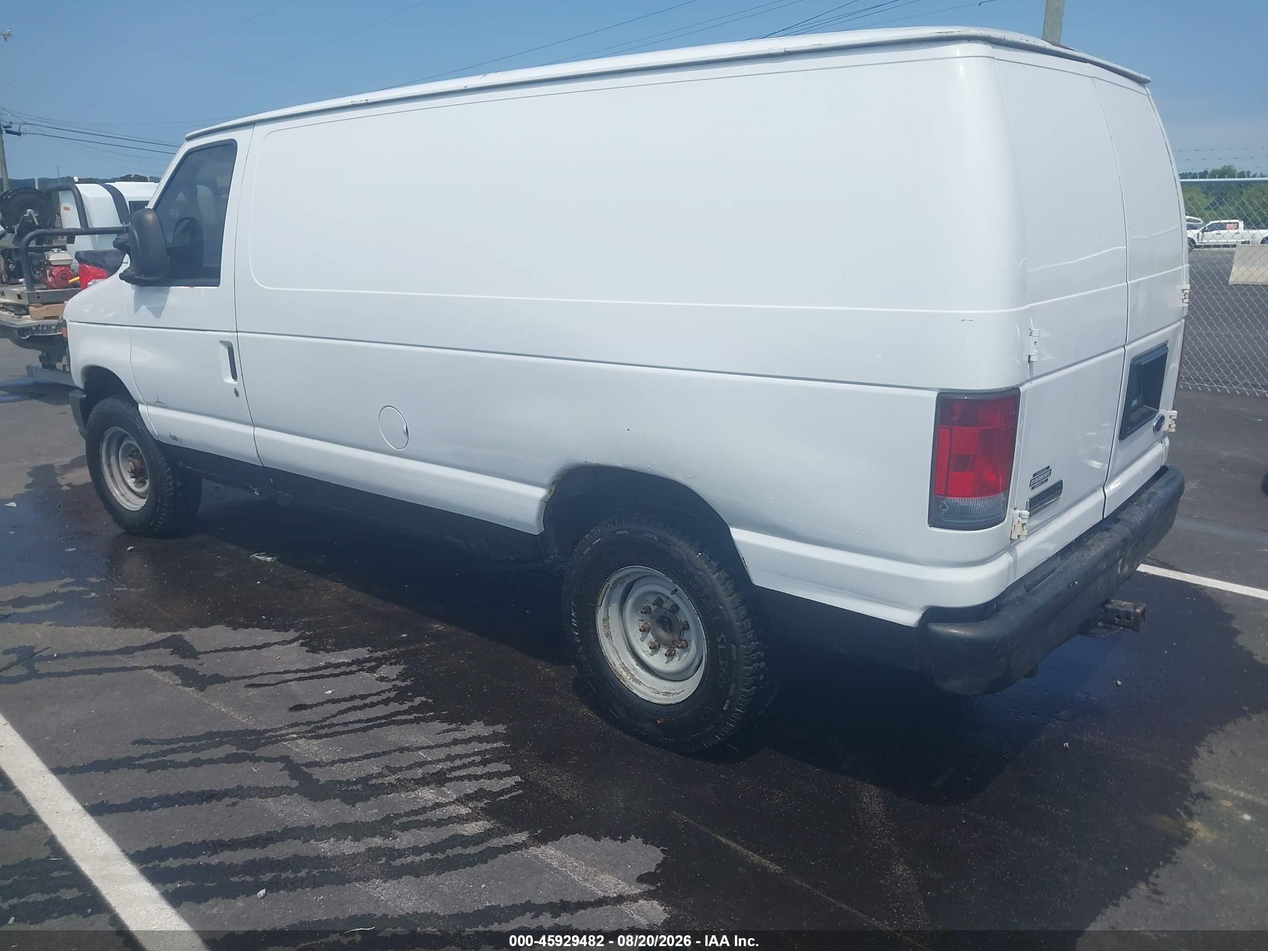 2012 Ford E-250 Commercial White vin: 1FTNE2EW5CDB00916