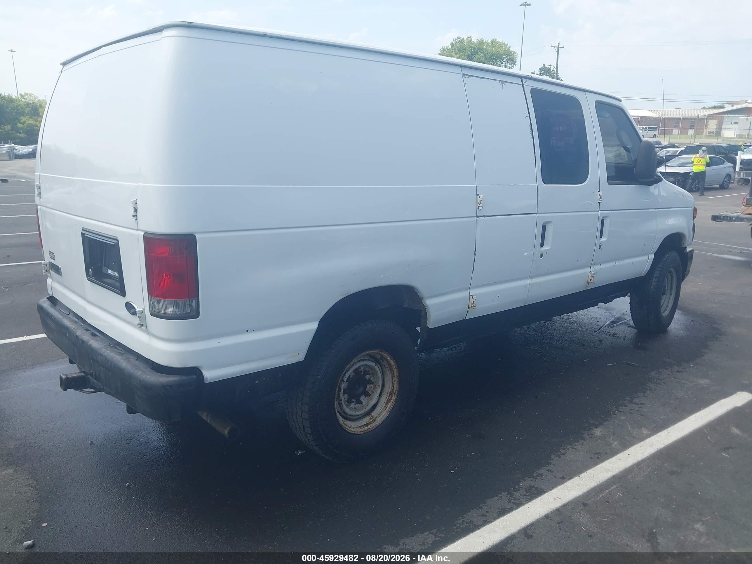 2012 Ford E-250 Commercial White vin: 1FTNE2EW5CDB00916