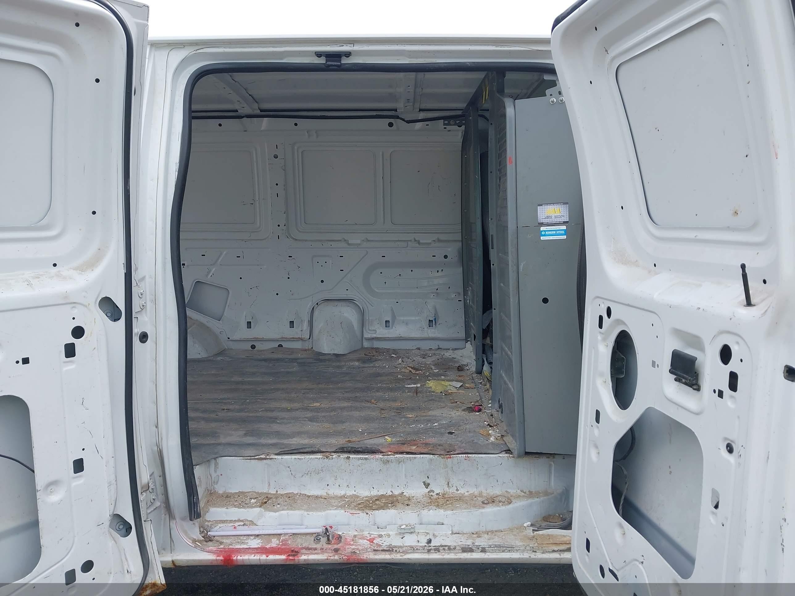2013 Ford E-250 Commercial White vin: 1FTNE2EW5DDB33433