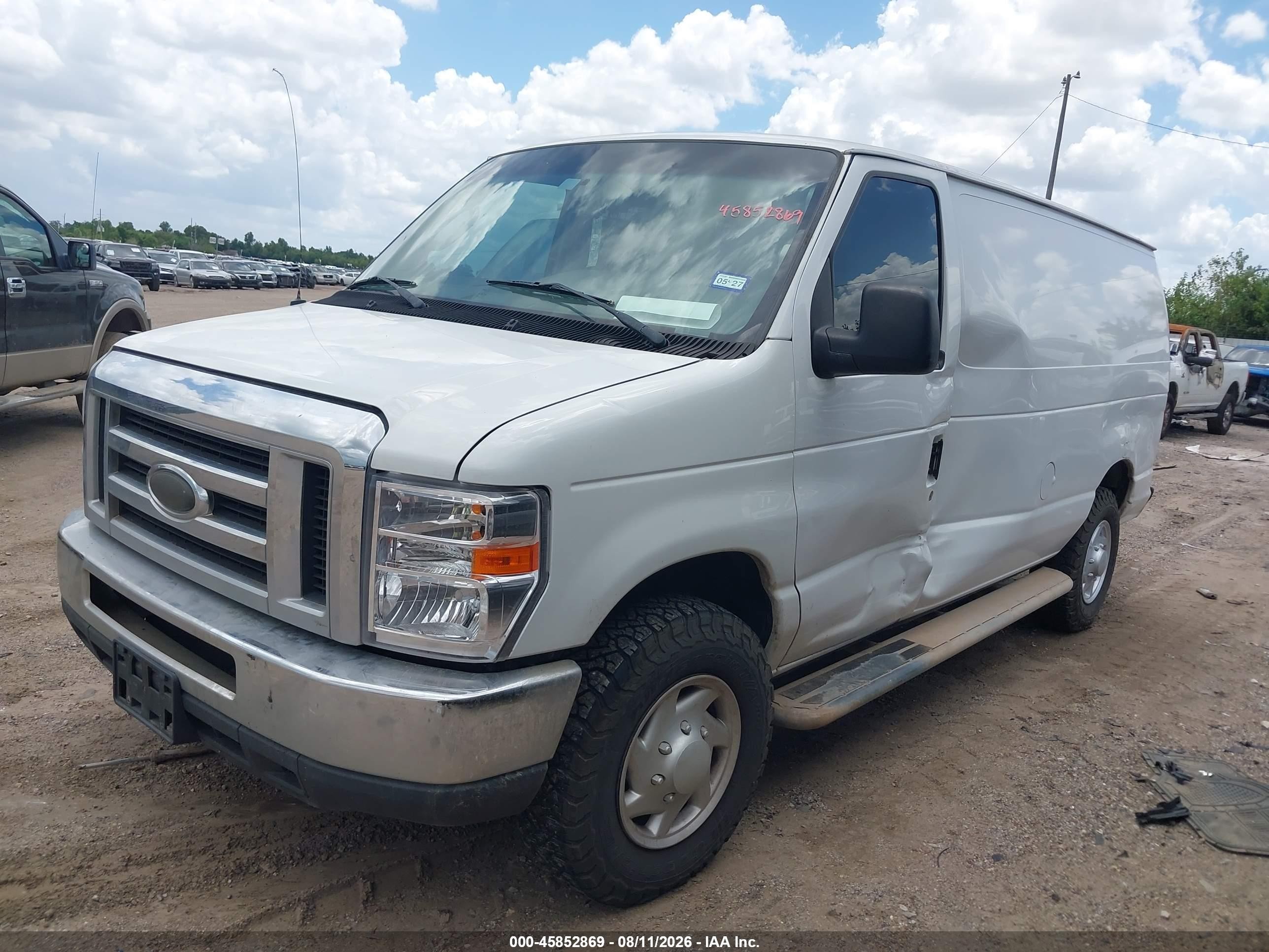 2014 Ford E-250 Commercial White vin: 1FTNE2EW5EDA62526