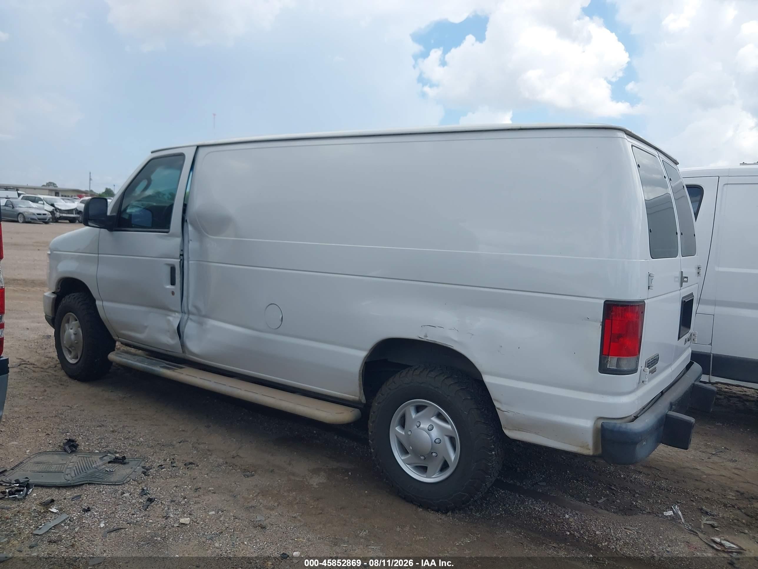 2014 Ford E-250 Commercial White vin: 1FTNE2EW5EDA62526