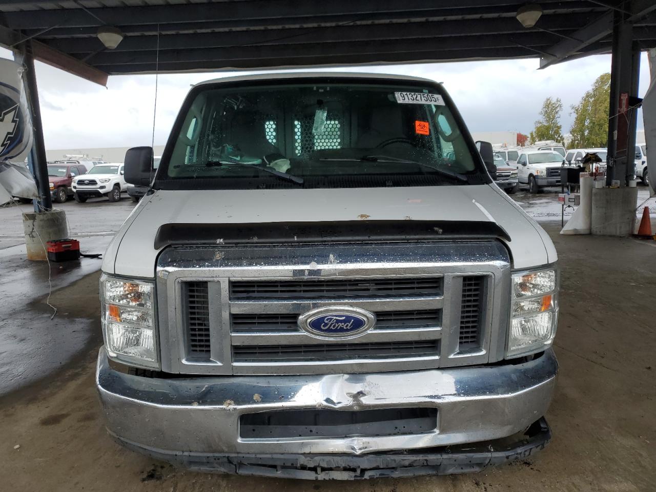2014 Ford Econoline E250 Van White vin: 1FTNE2EW5EDA63806