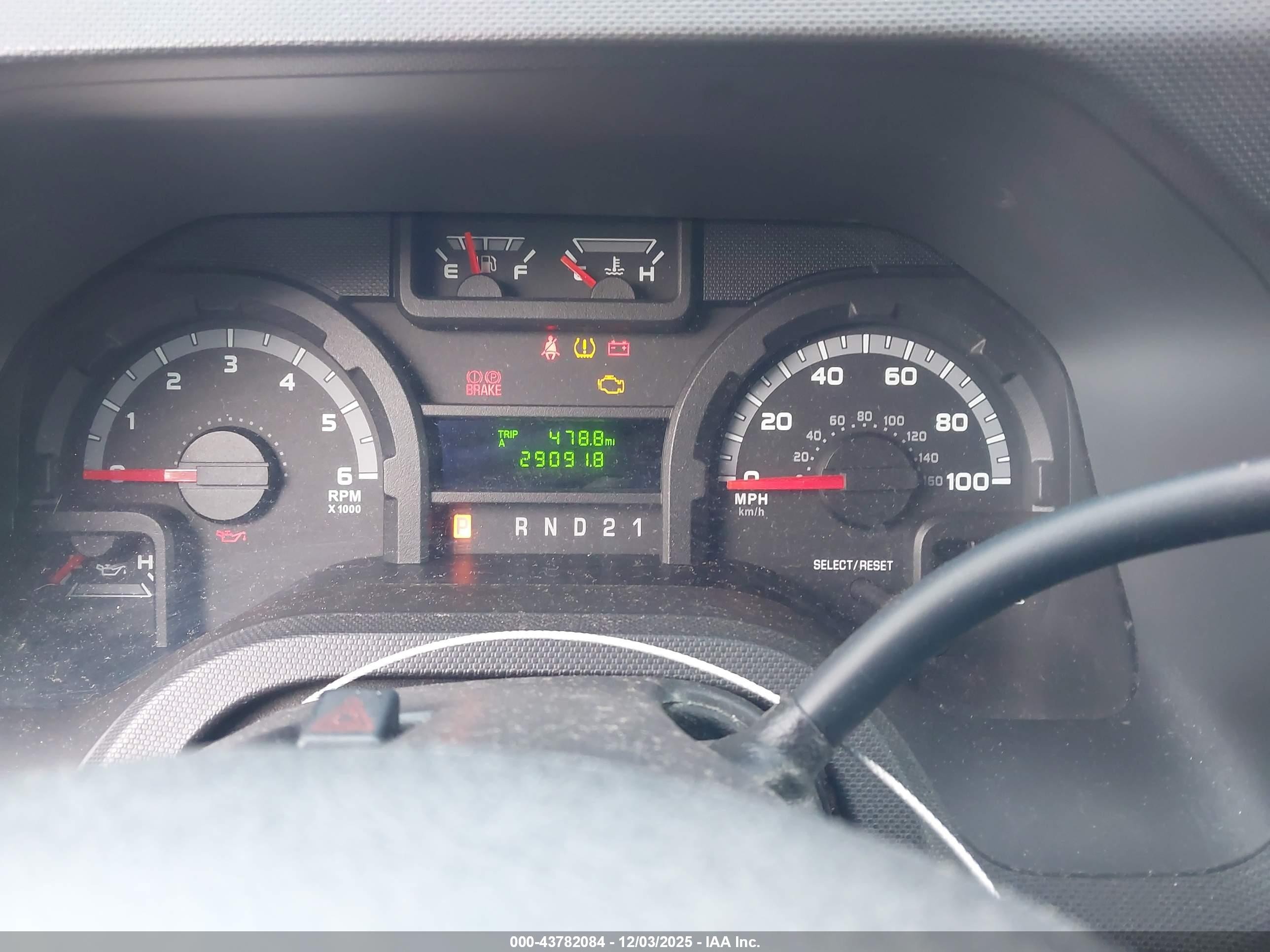 2010 Ford E-250 Commercial/recreational White vin: 1FTNE2EW6ADA13278