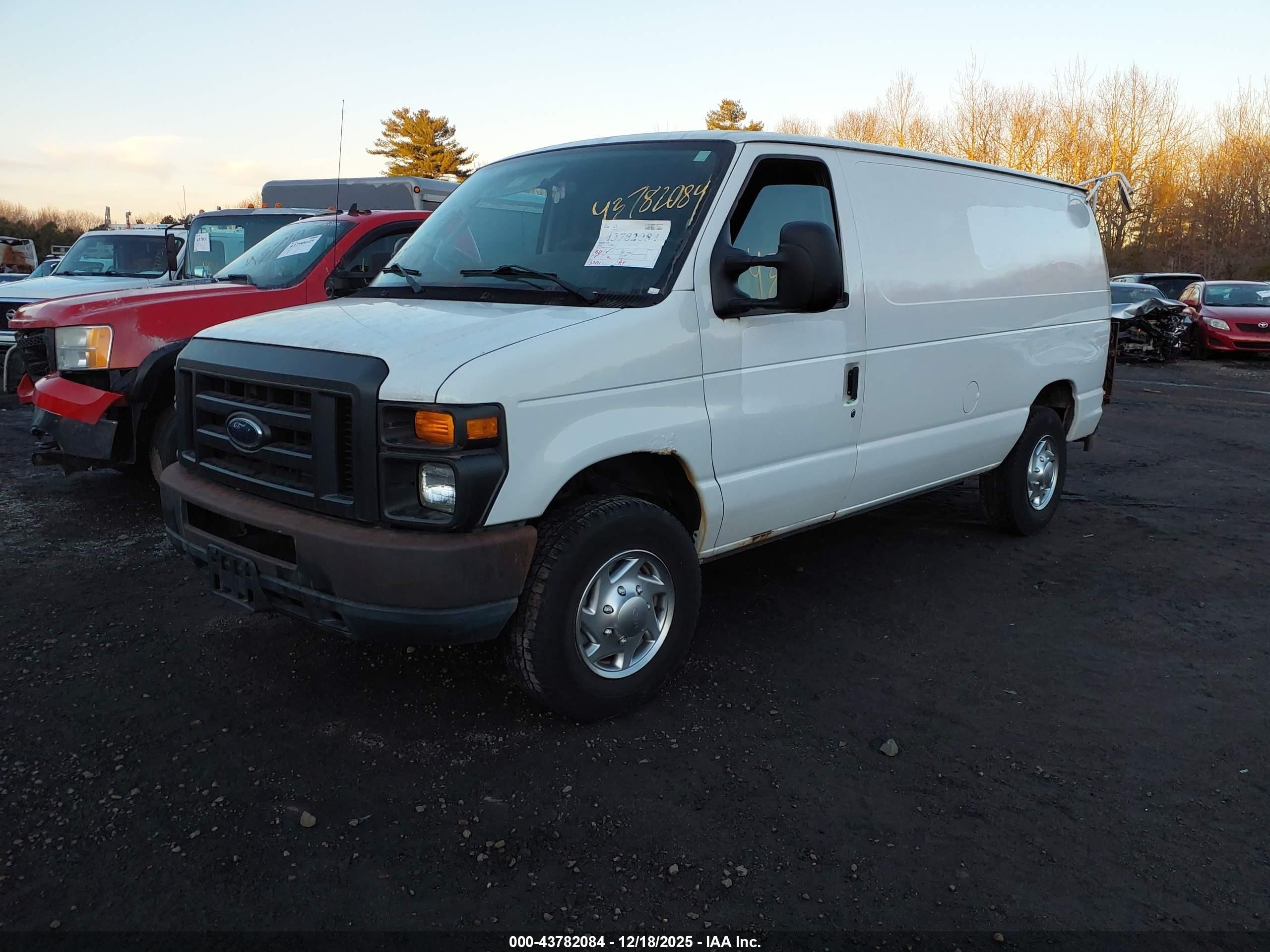 2010 Ford E-250 Commercial/recreational White vin: 1FTNE2EW6ADA13278