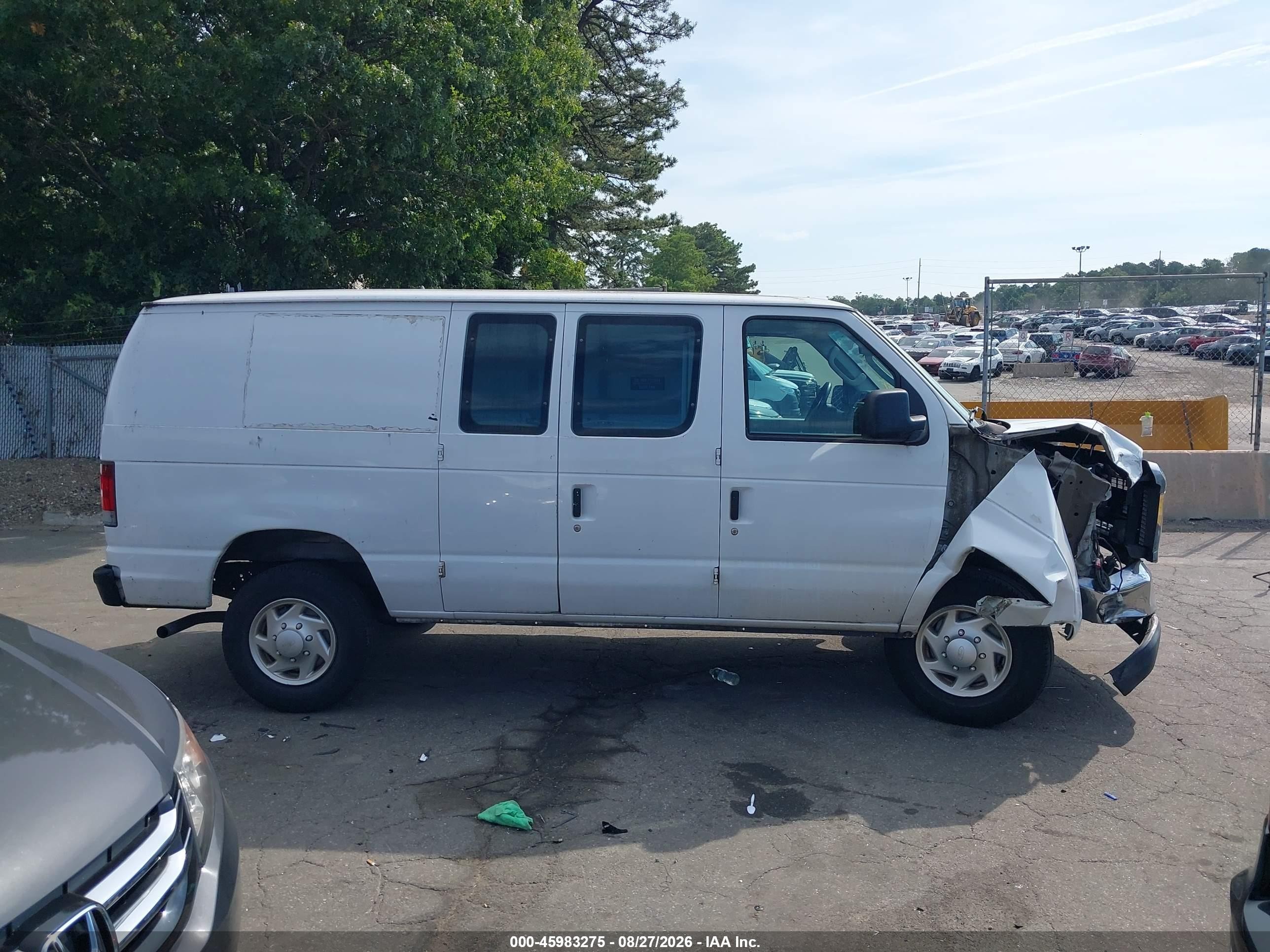 2011 Ford E-250 Commercial White vin: 1FTNE2EW6BDA76950