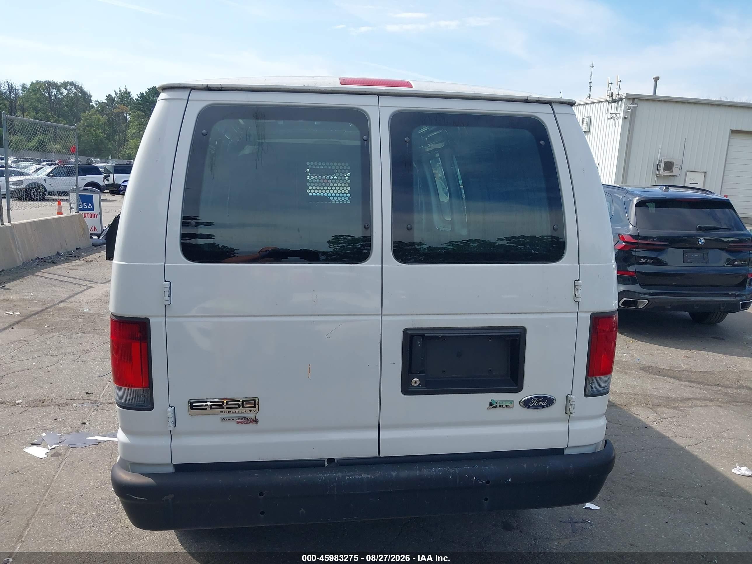2011 Ford E-250 Commercial White vin: 1FTNE2EW6BDA76950