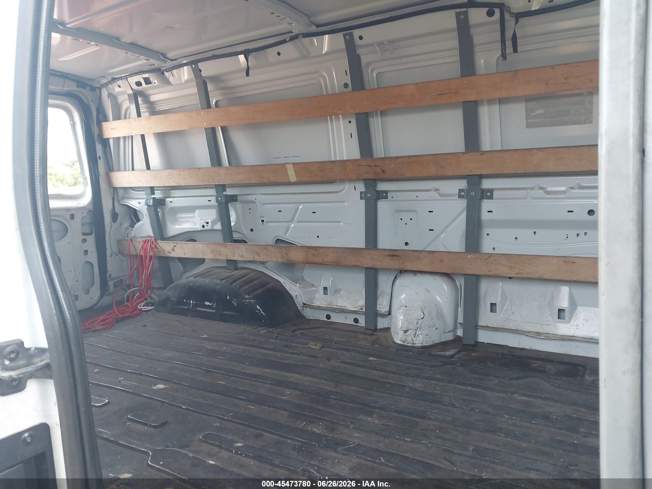 2012 Ford E-250 Commercial White vin: 1FTNE2EW6CDA84001
