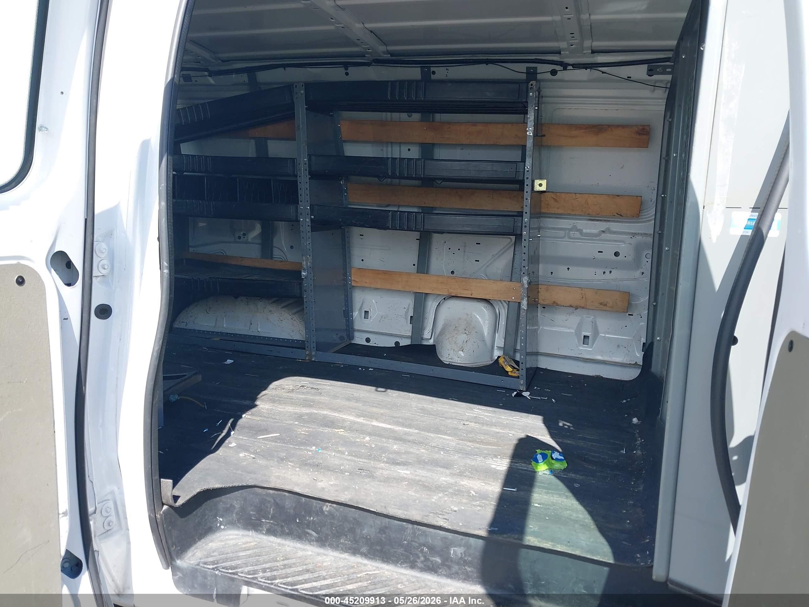 2013 Ford E-250 Commercial White vin: 1FTNE2EW6DDA47306