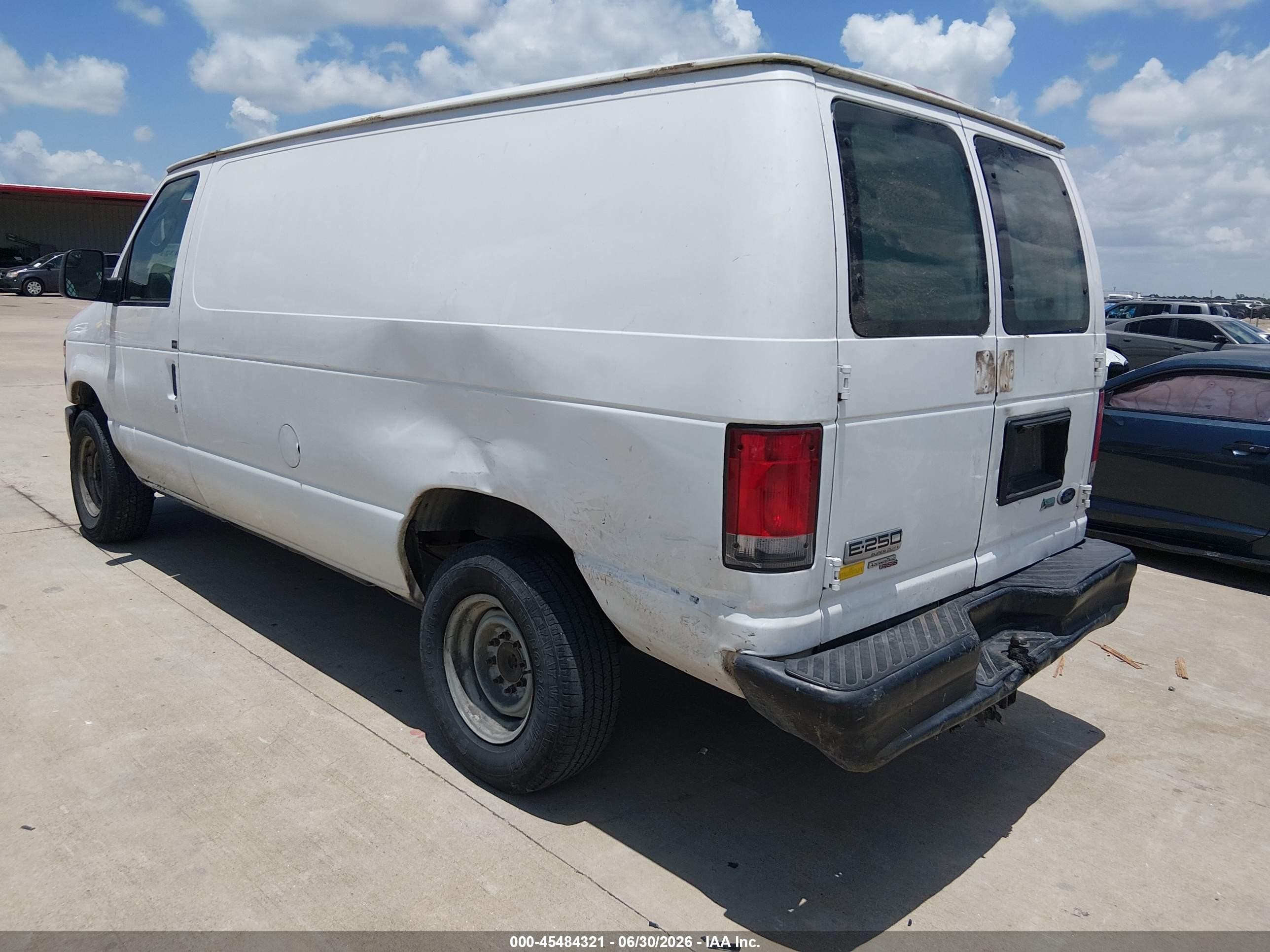 2014 Ford E-250 Commercial Белый vin: 1FTNE2EW6EDA22620