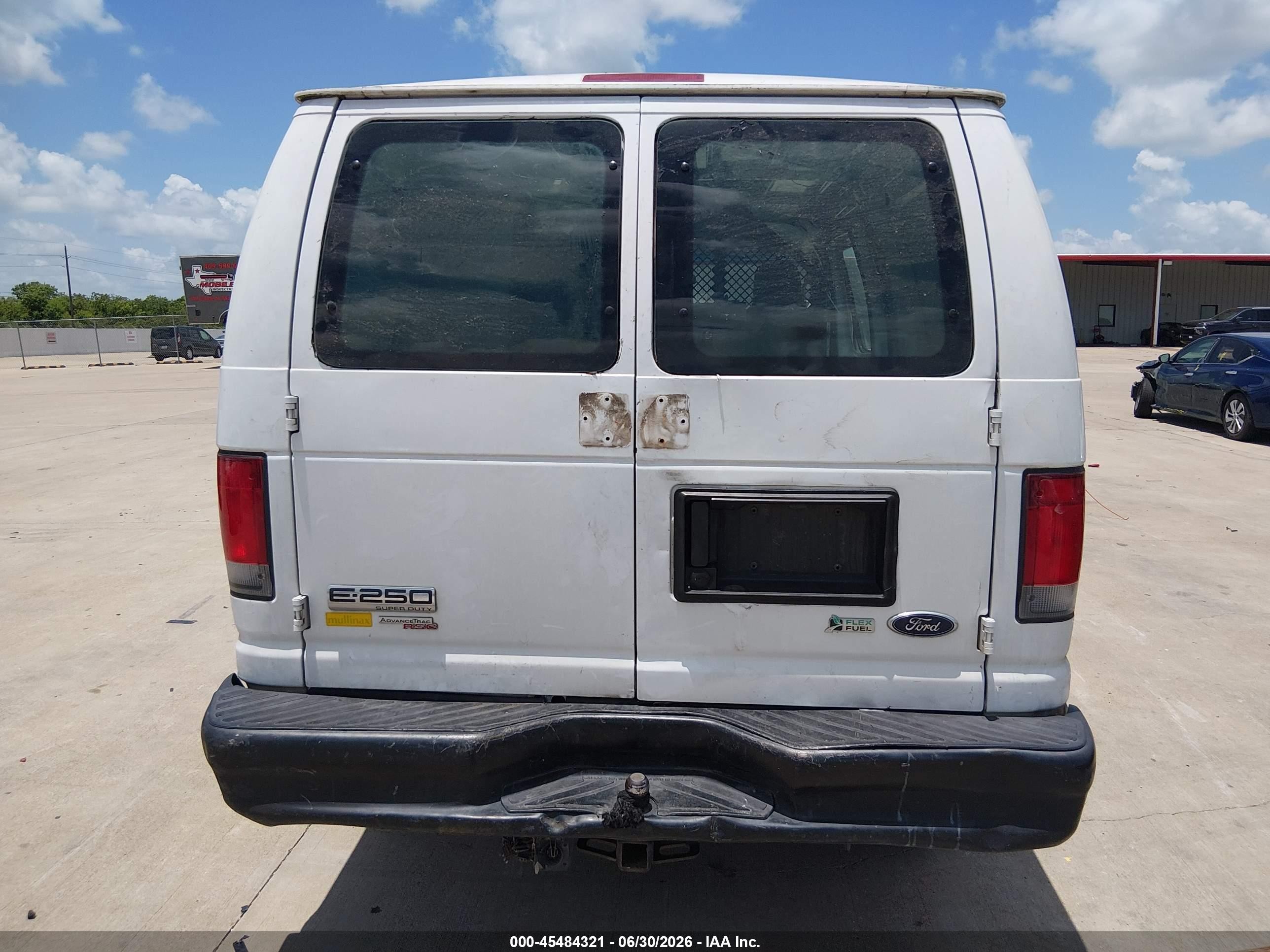 2014 Ford E-250 Commercial Белый vin: 1FTNE2EW6EDA22620