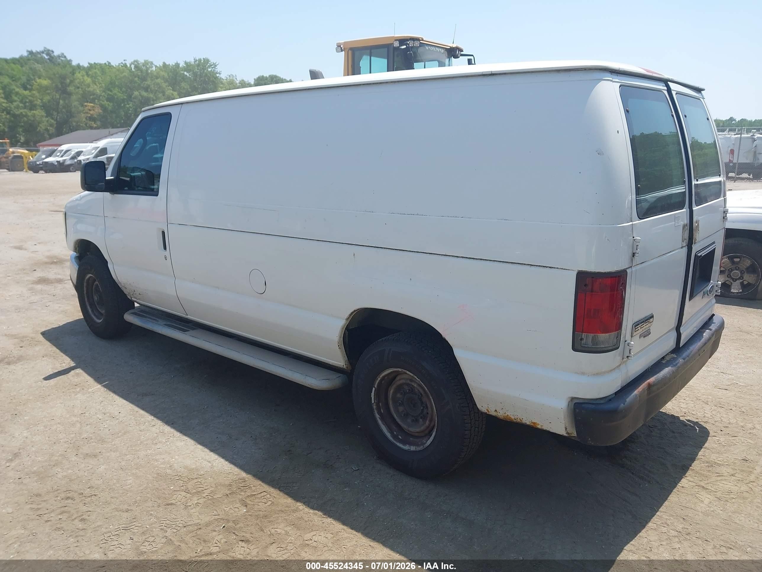 2011 Ford E-250 Commercial/recreational White vin: 1FTNE2EW7BDA92543