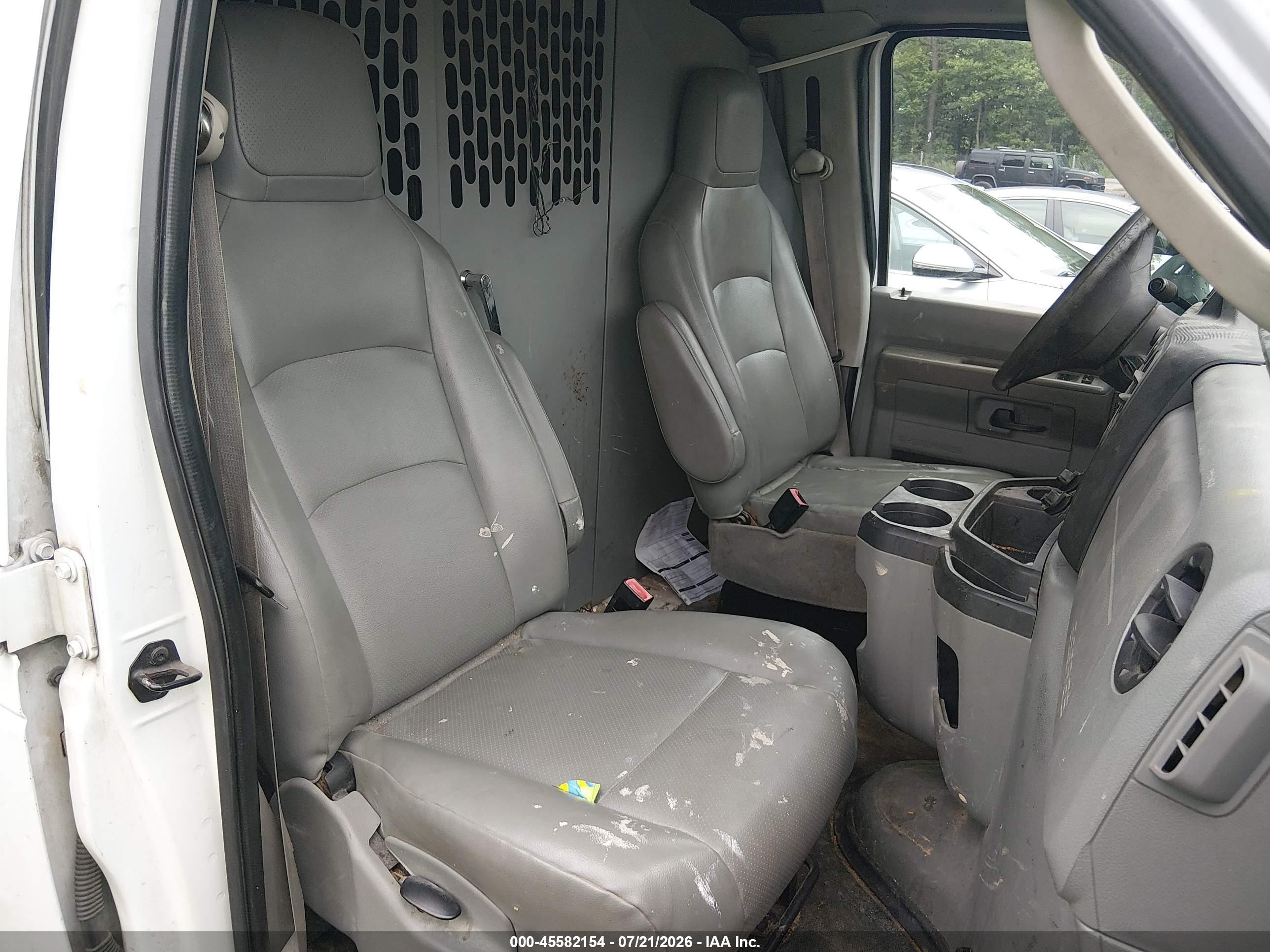 2013 Ford E-250 Commercial White vin: 1FTNE2EW7DDA18431