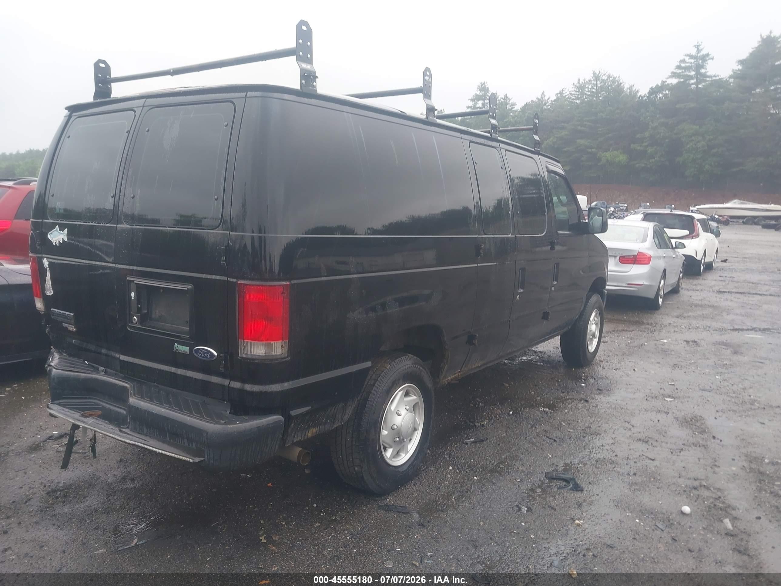 2014 Ford E-250 Commercial/recreational Black vin: 1FTNE2EW7EDA01839