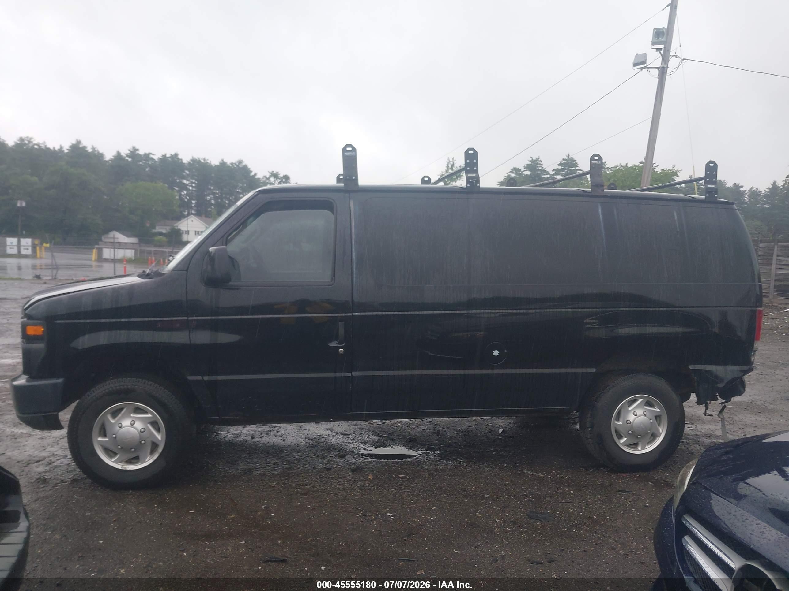 2014 Ford E-250 Commercial/recreational Black vin: 1FTNE2EW7EDA01839