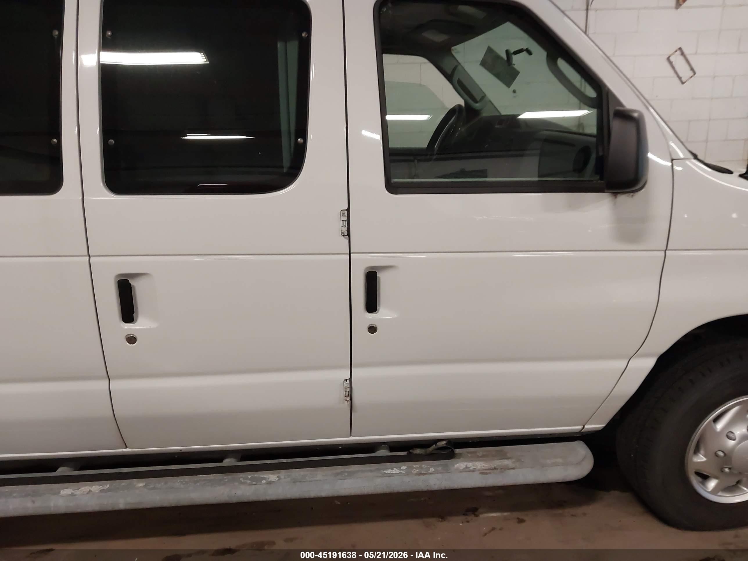 2014 Ford E-250 Commercial White vin: 1FTNE2EW7EDA20231