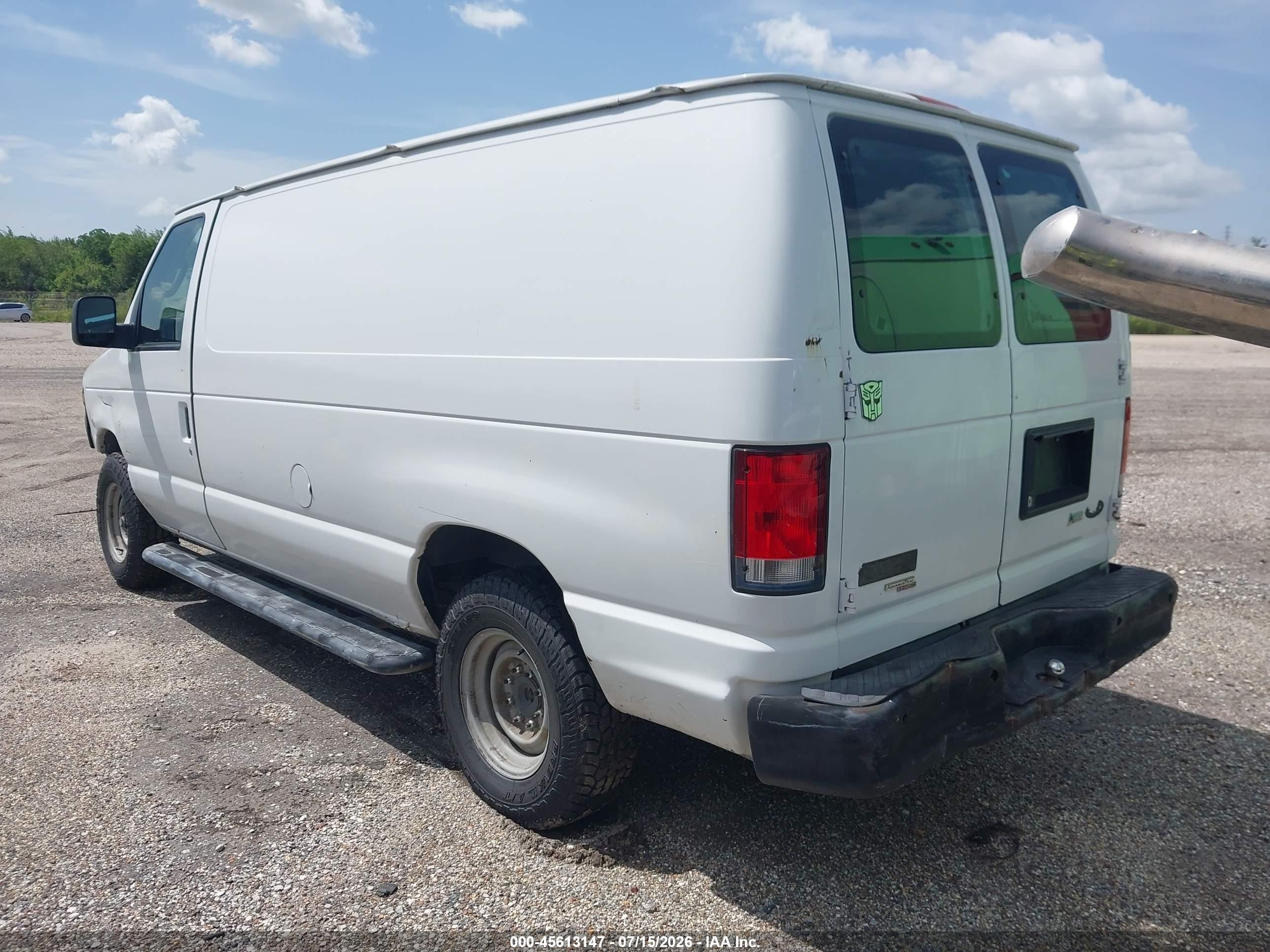 2014 Ford E-250 Commercial White vin: 1FTNE2EW7EDA54699