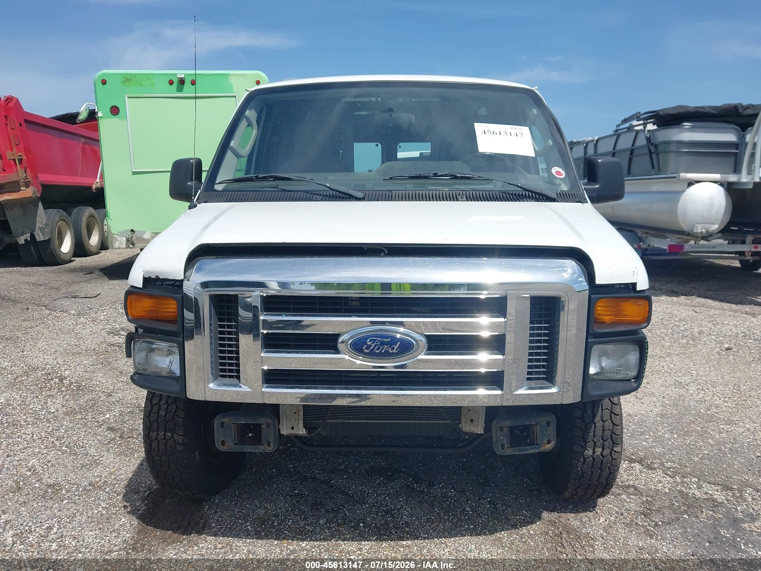 2014 Ford E-250 Commercial White vin: 1FTNE2EW7EDA54699