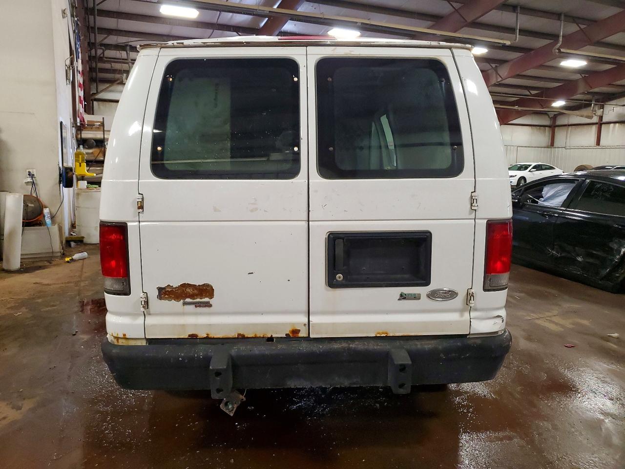2014 Ford Econoline E250 Van White vin: 1FTNE2EW7EDB01343