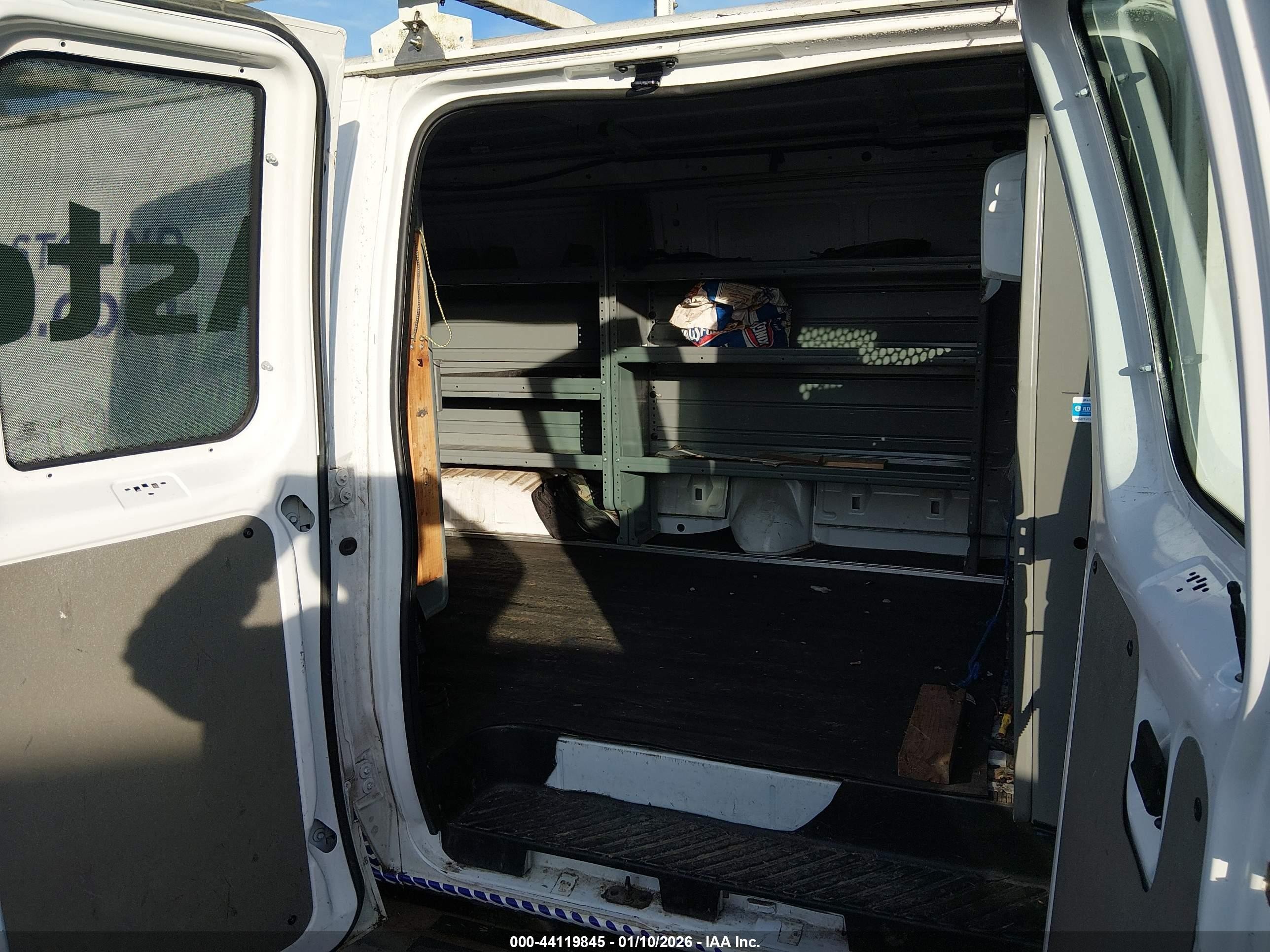 2012 Ford E-250 Commercial White vin: 1FTNE2EW8CDB03292