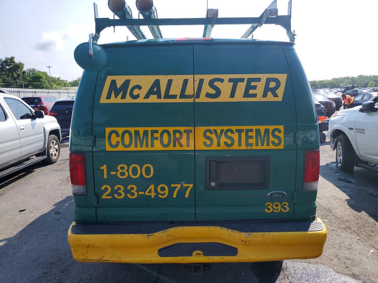 2013 Ford Econoline E250 Van Green vin: 1FTNE2EW8DDA47842