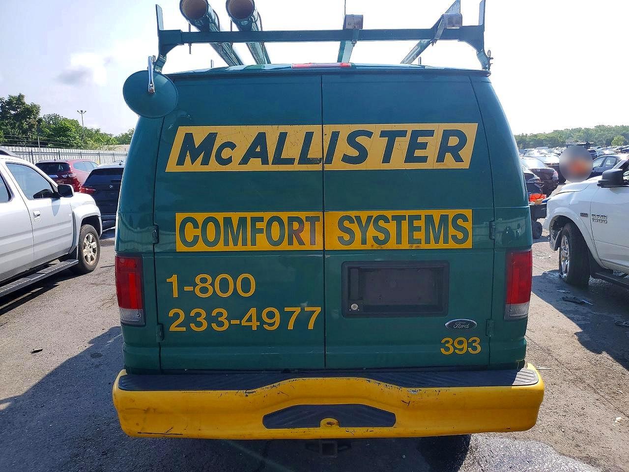 2013 Ford Econoline E250 Van Green vin: 1FTNE2EW8DDA47842