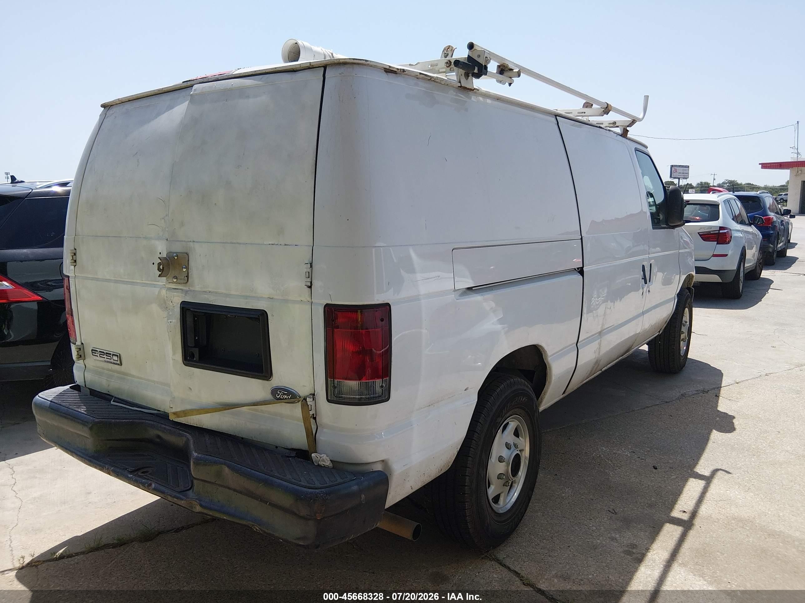 2013 Ford E-250 Commercial White vin: 1FTNE2EW8DDA94868