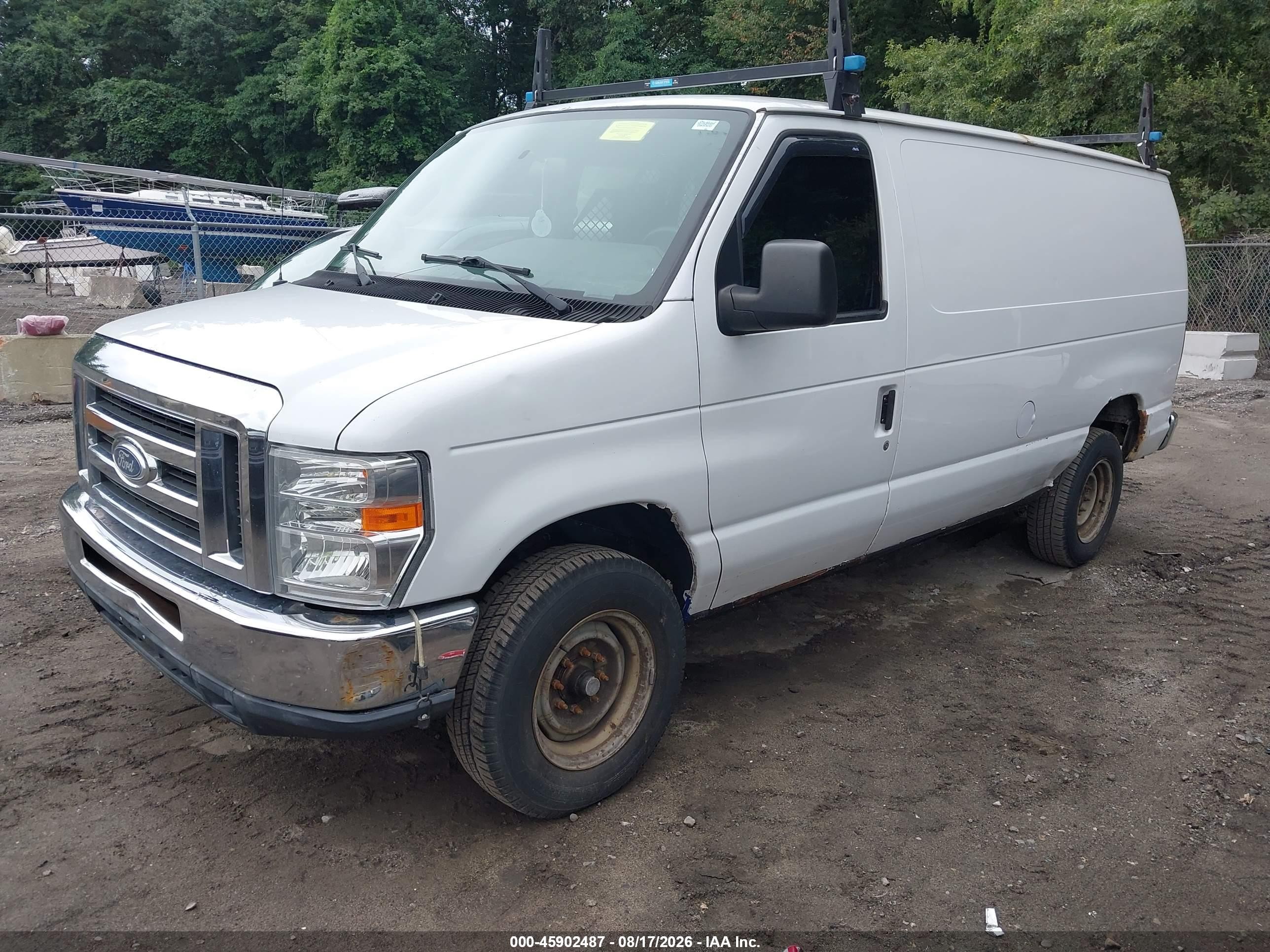 2014 Ford E-250 Commercial White vin: 1FTNE2EW8EDA32629