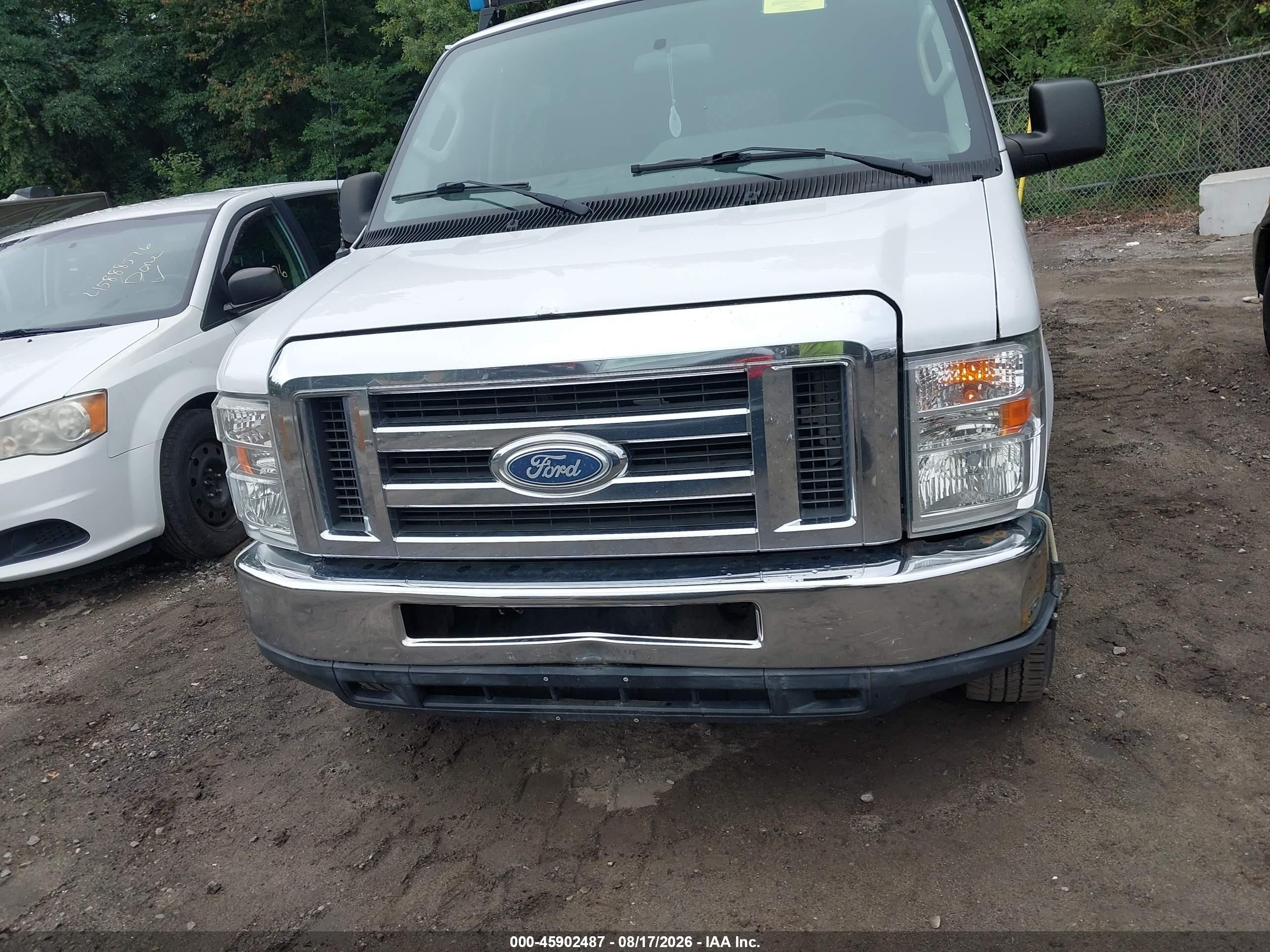 2014 Ford E-250 Commercial White vin: 1FTNE2EW8EDA32629