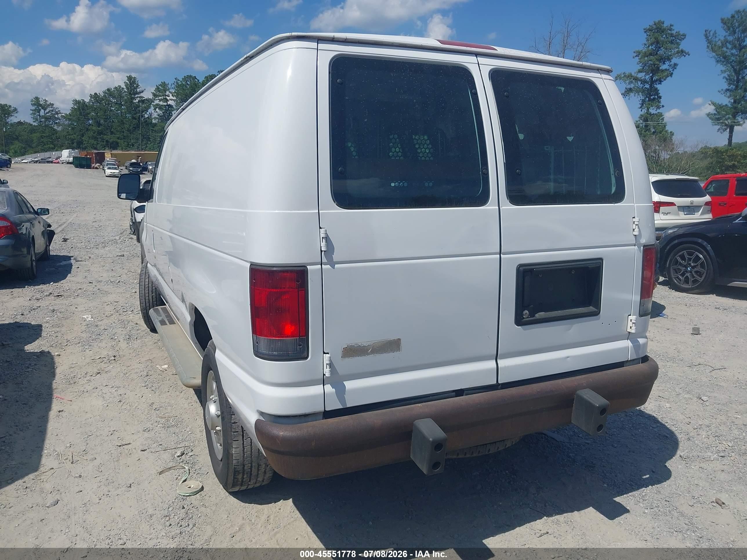 2014 Ford E-250 Commercial/recreational White vin: 1FTNE2EW8EDA53979