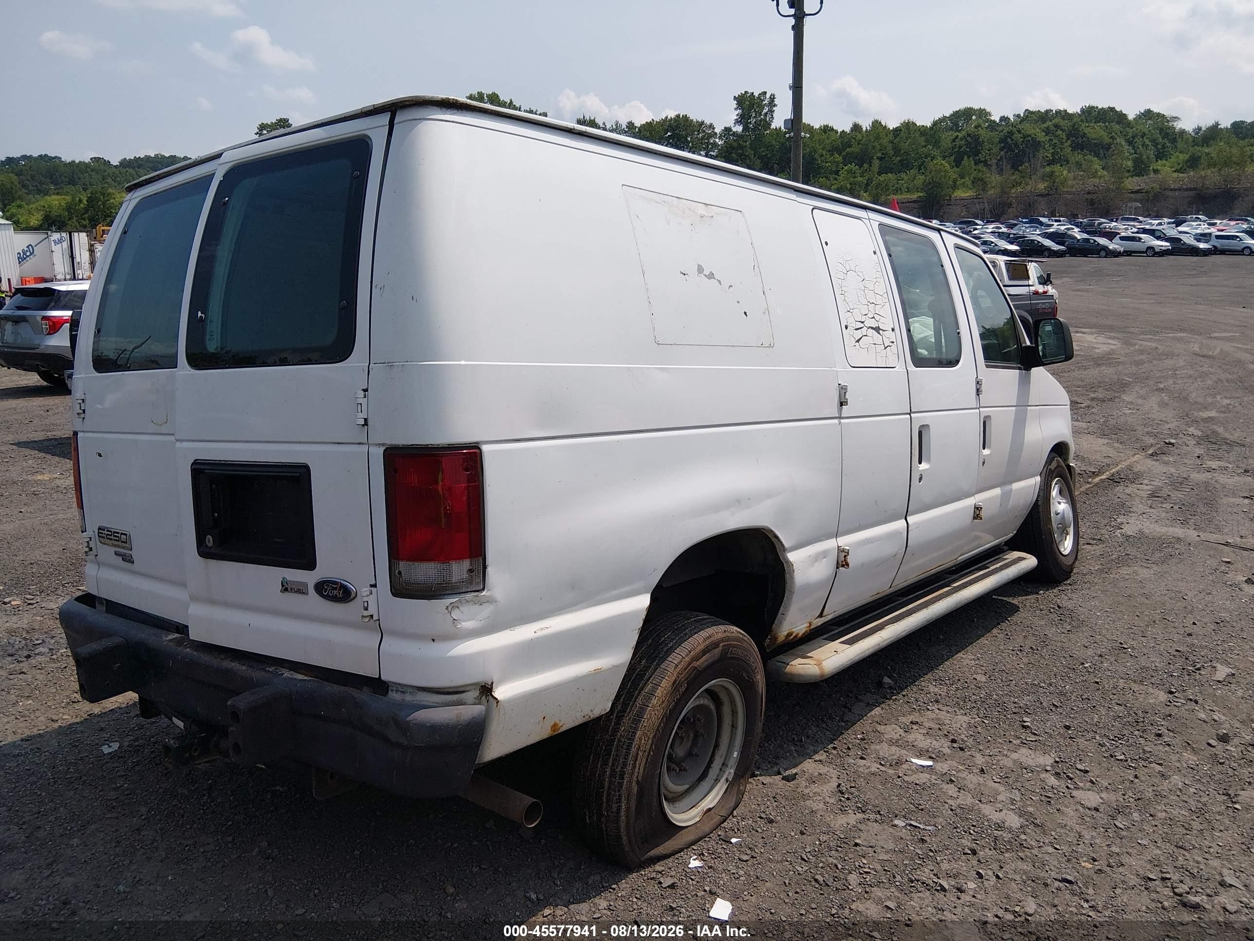 2014 Ford E-250 Commercial White vin: 1FTNE2EW8EDA55067