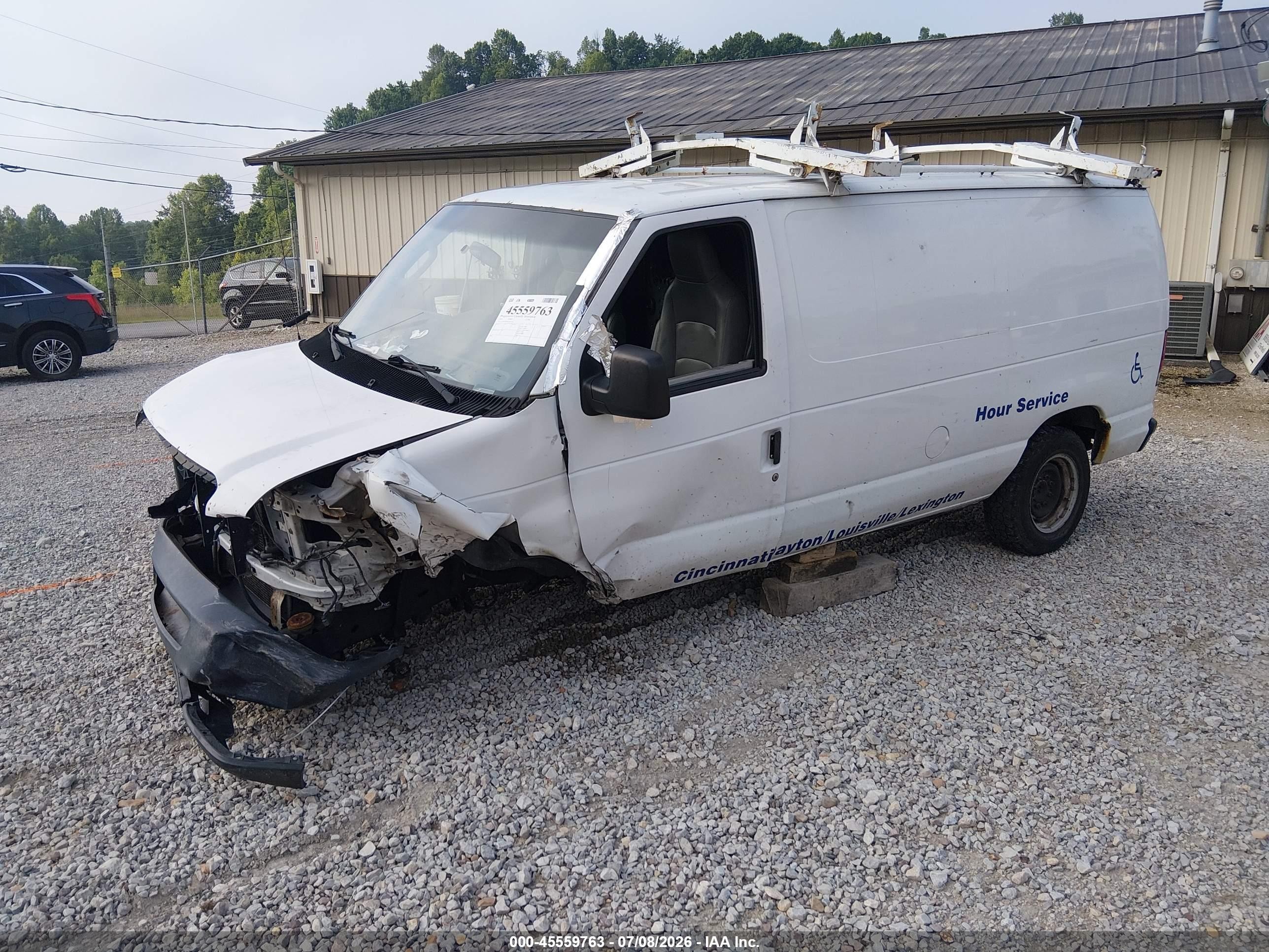 2014 Ford E-250 Commercial/recreational Белый vin: 1FTNE2EW8EDB03487