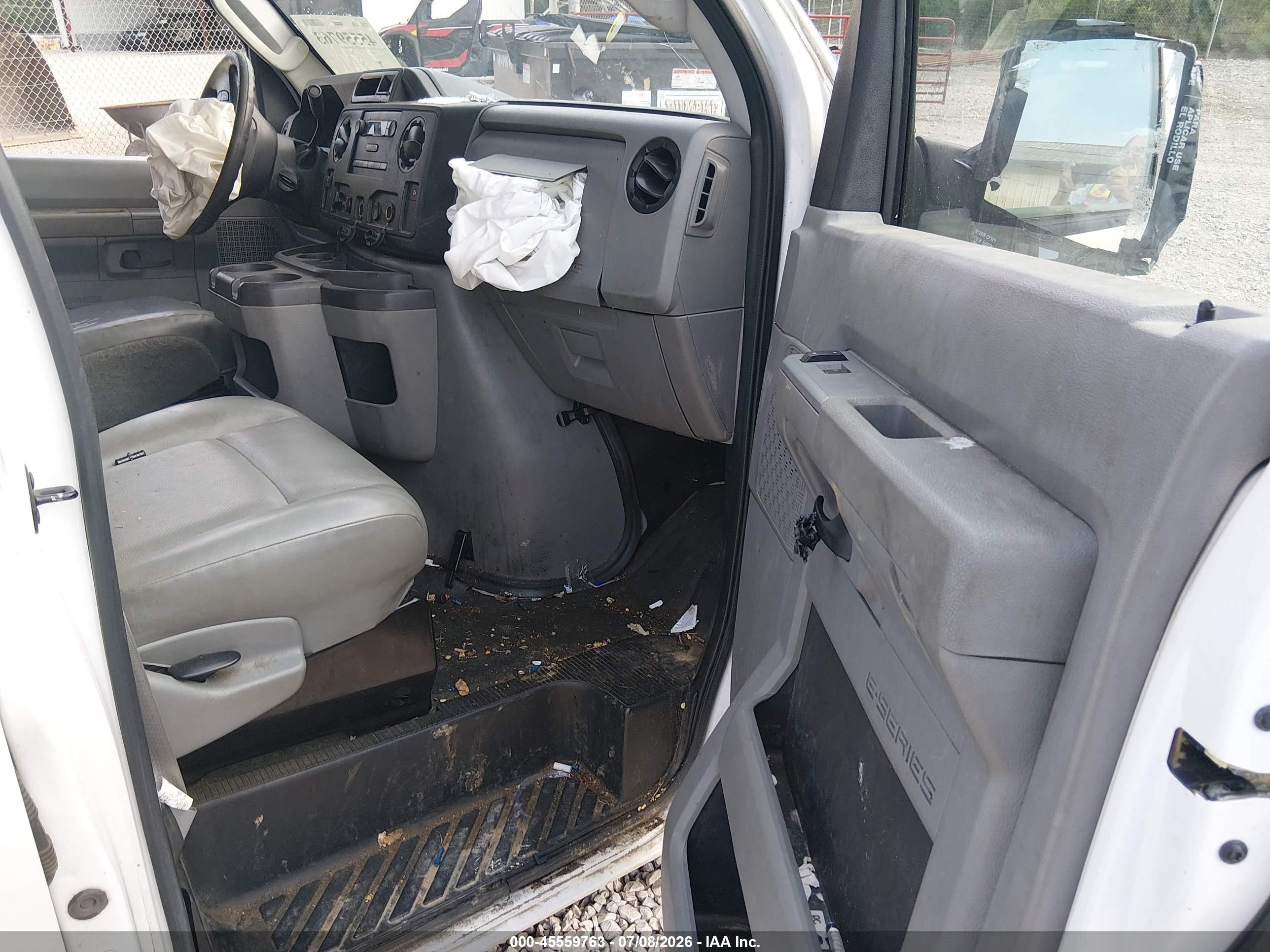 2014 Ford E-250 Commercial/recreational Белый vin: 1FTNE2EW8EDB03487