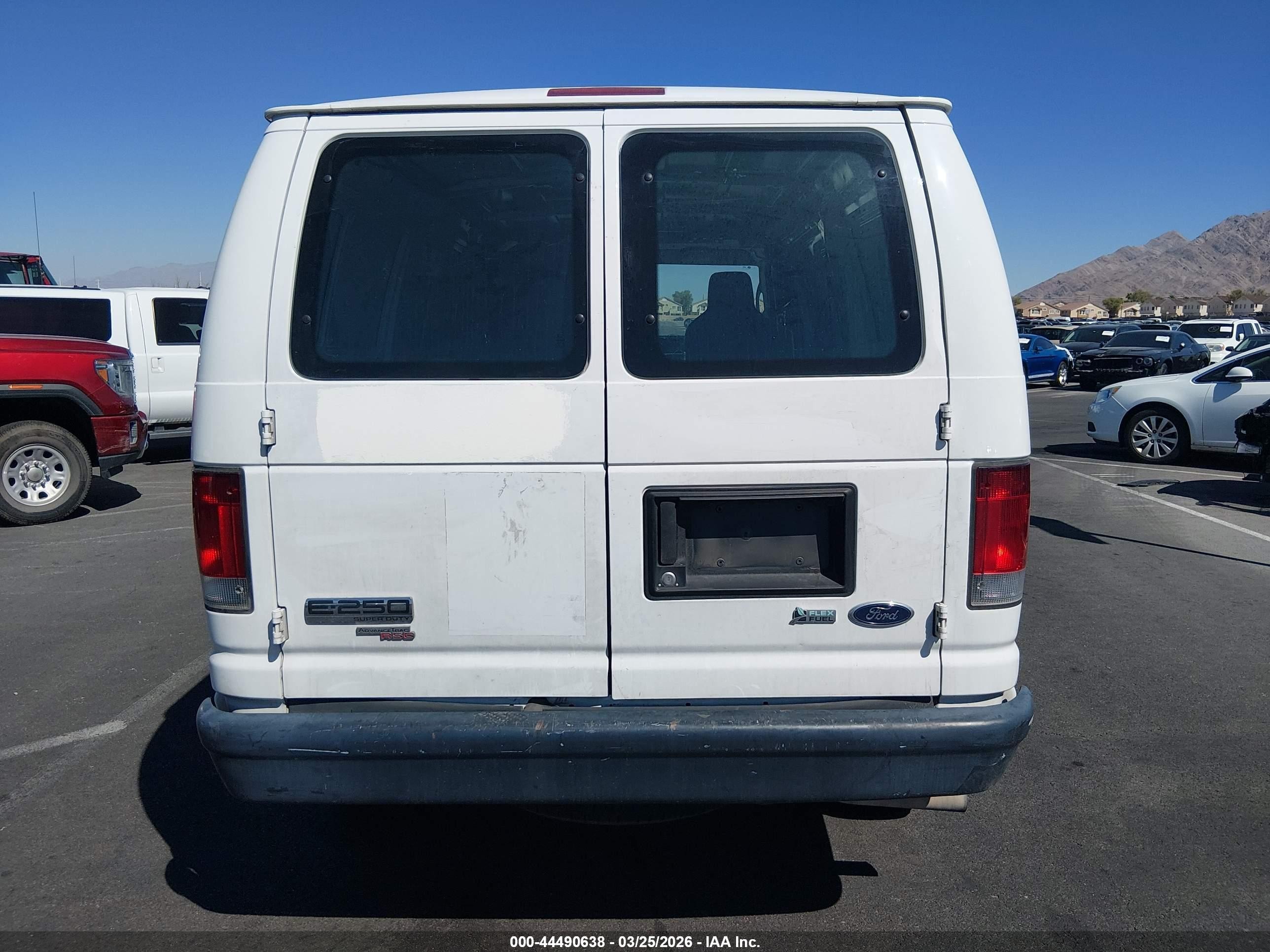 2012 Ford E-250 Commercial White vin: 1FTNE2EW9CDA98071