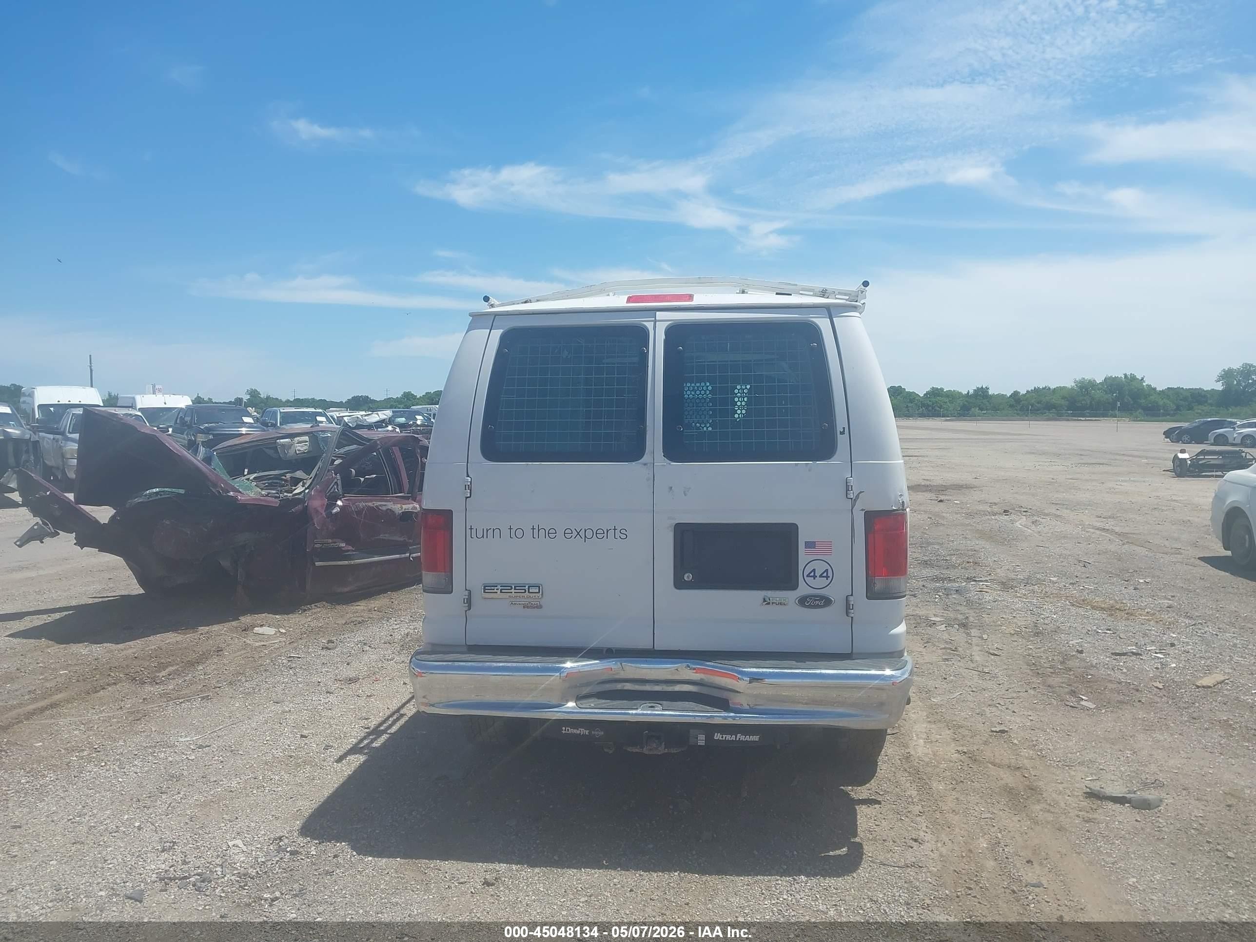 2013 Ford E-250 Commercial White vin: 1FTNE2EW9DDA25946