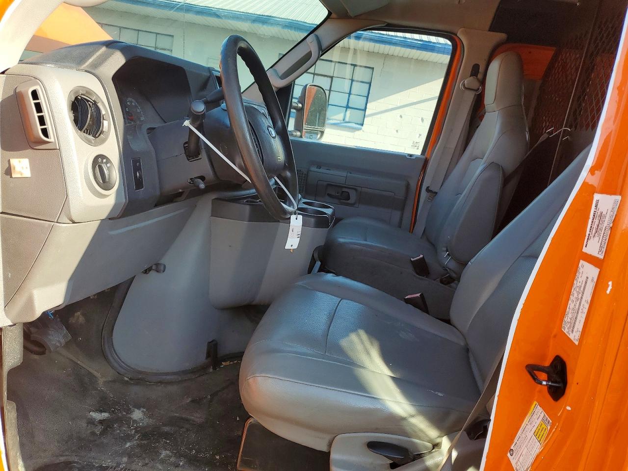 2014 Ford Econoline E250 Van Orange vin: 1FTNE2EW9EDA04693