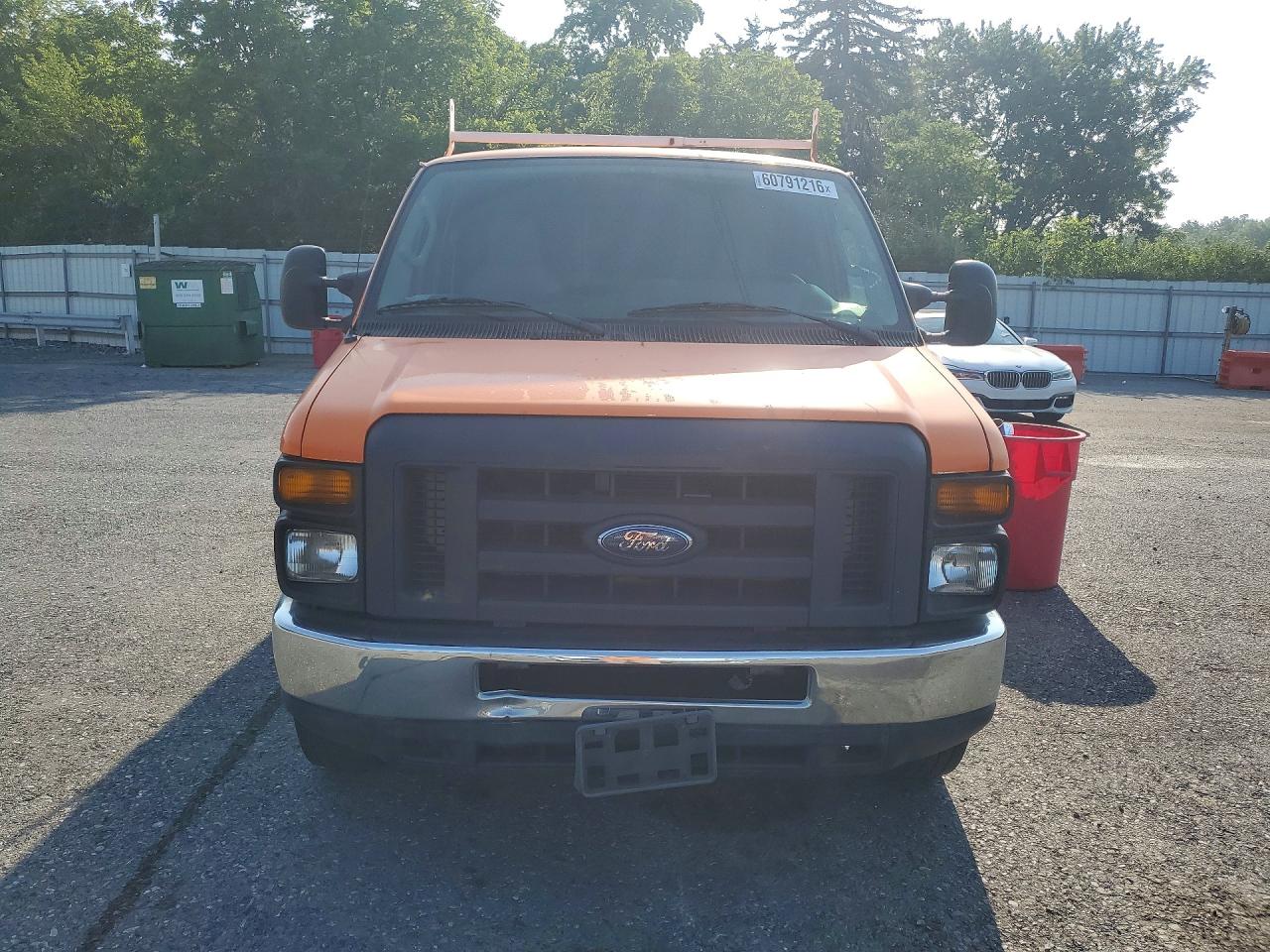 2014 Ford Econoline E250 Van Orange vin: 1FTNE2EW9EDA04693