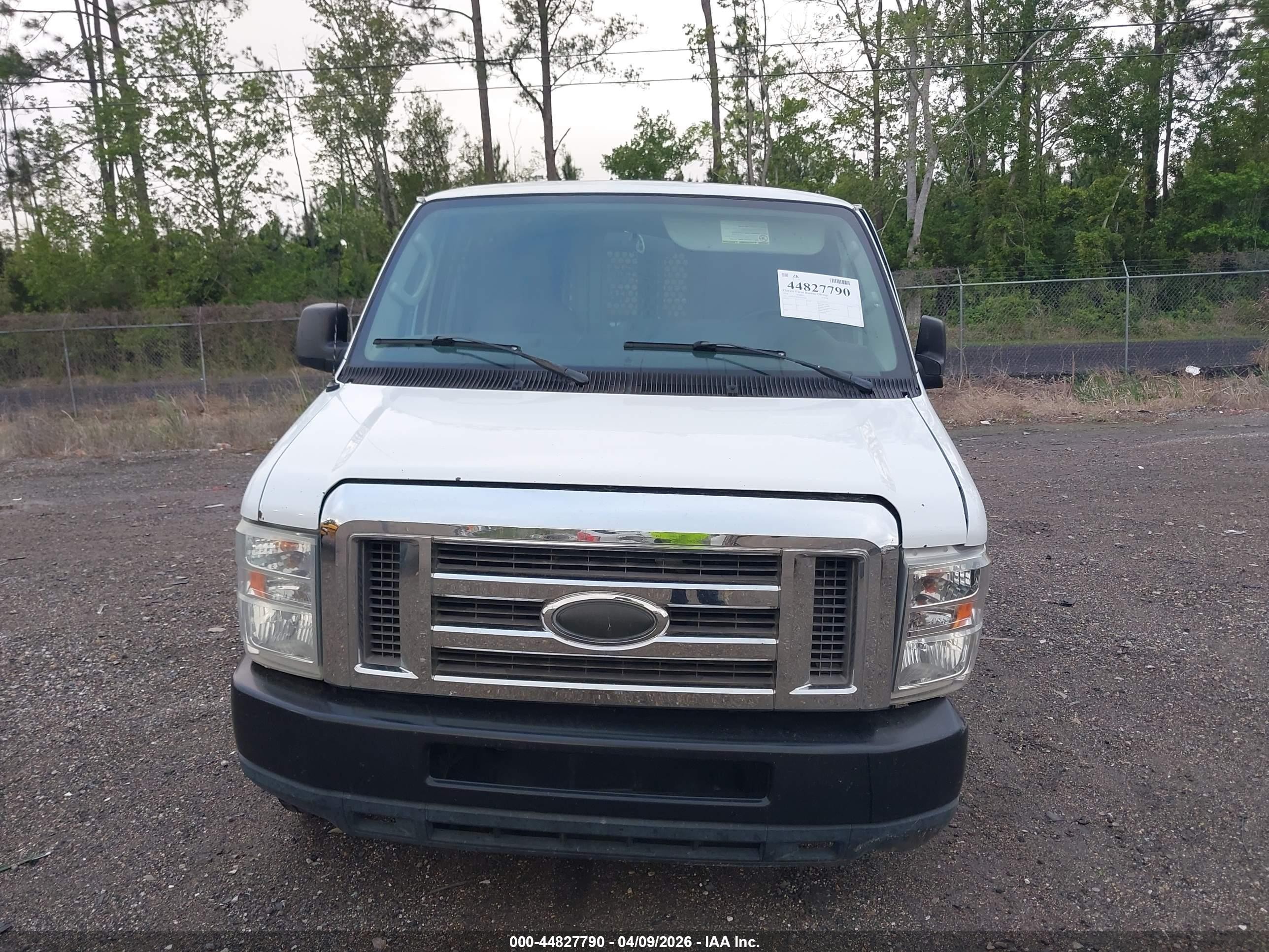 2014 Ford E-250 Commercial White vin: 1FTNE2EW9EDA42666
