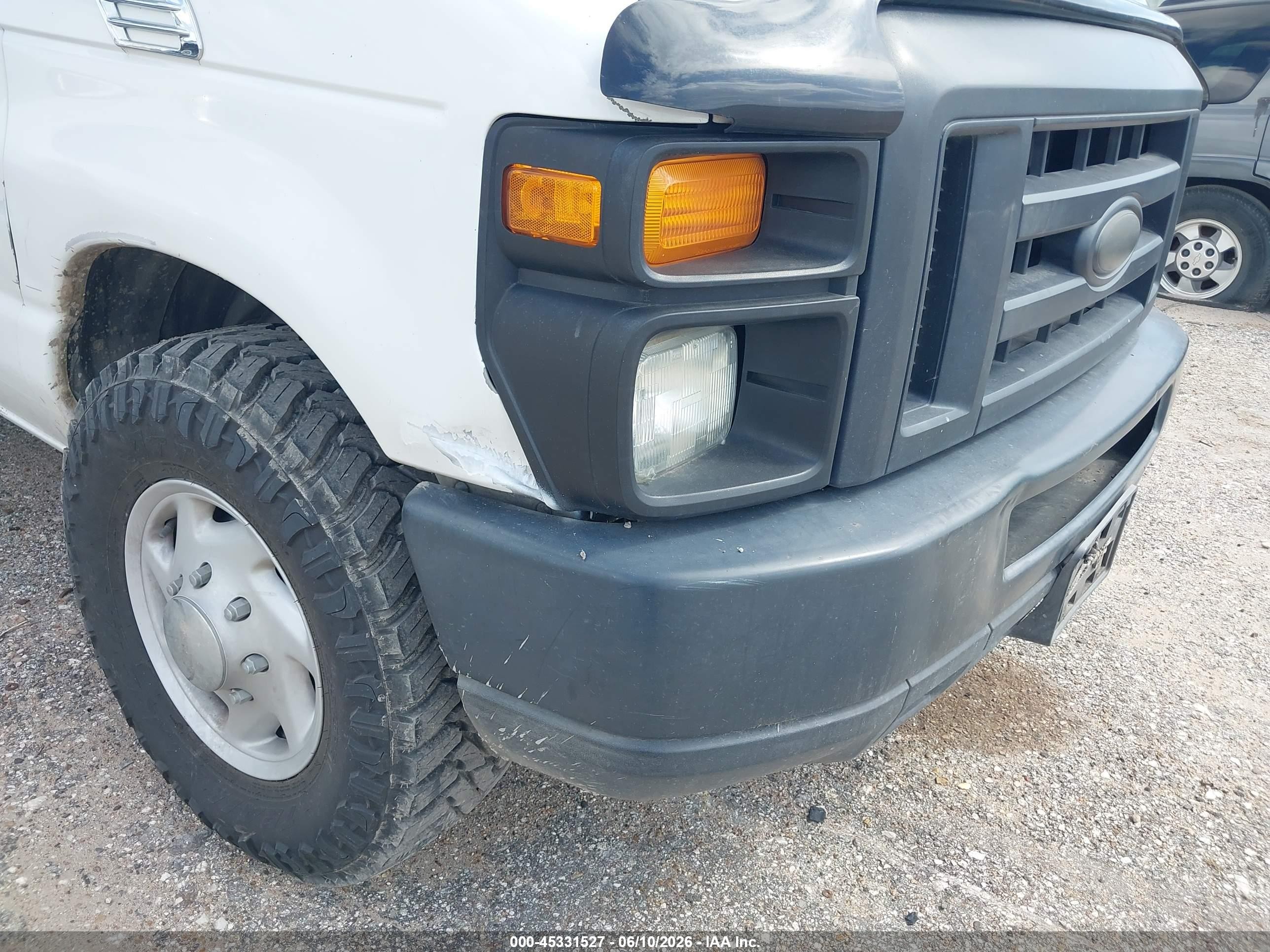 2014 Ford E-250 Commercial White vin: 1FTNE2EW9EDA97666
