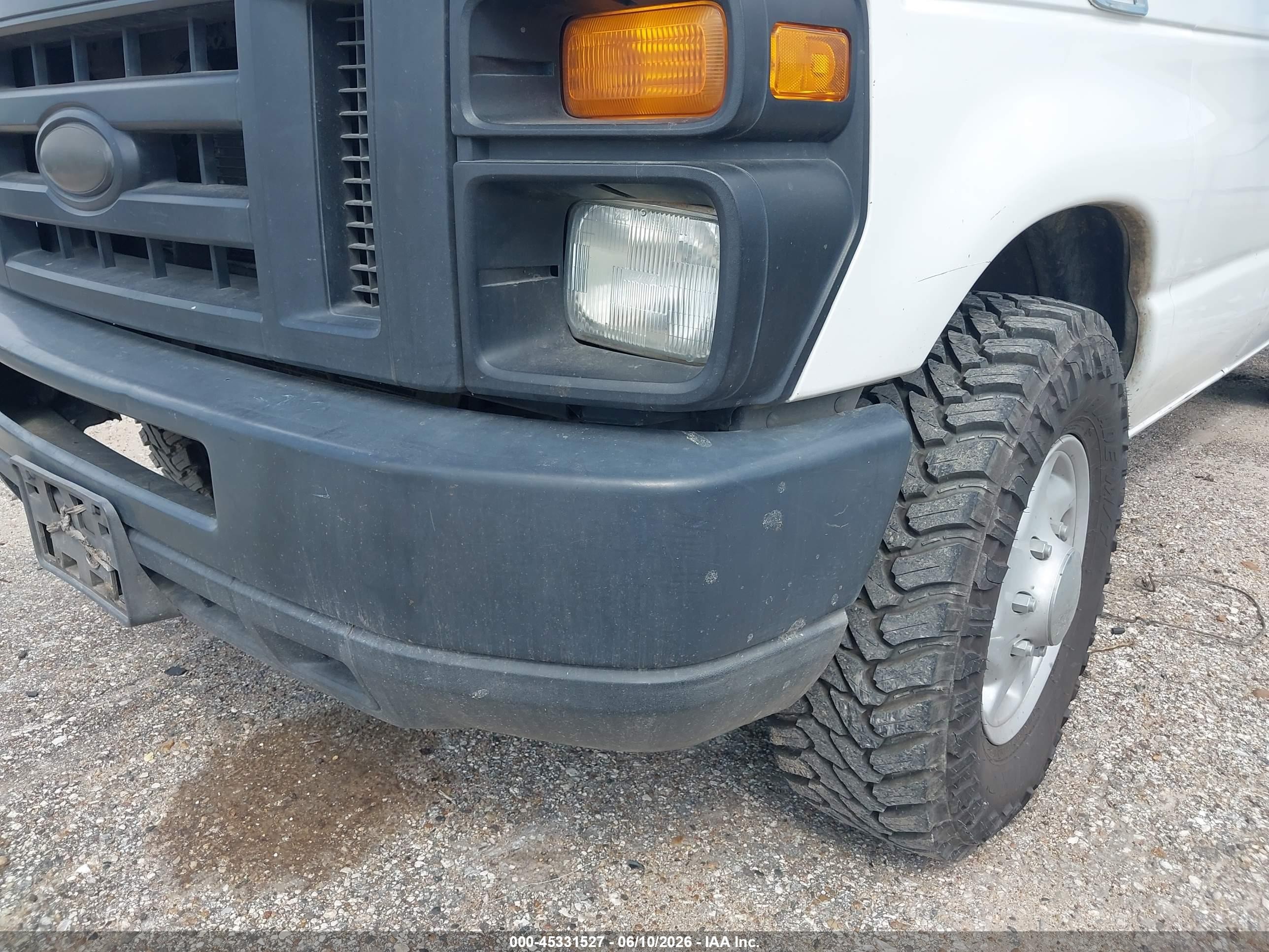 2014 Ford E-250 Commercial White vin: 1FTNE2EW9EDA97666