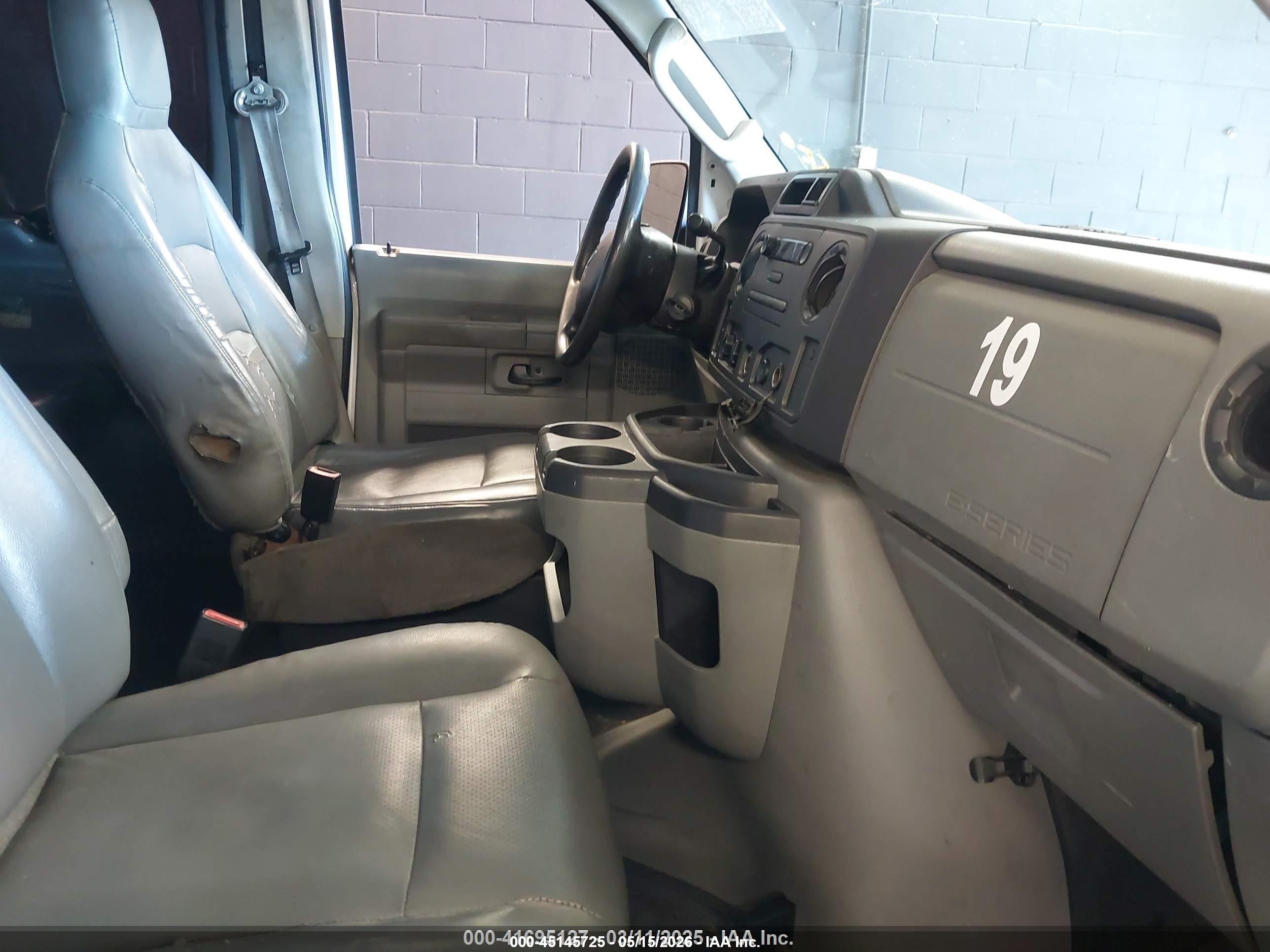 2011 Ford E-250 Commercial White vin: 1FTNE2EWXBDA18064