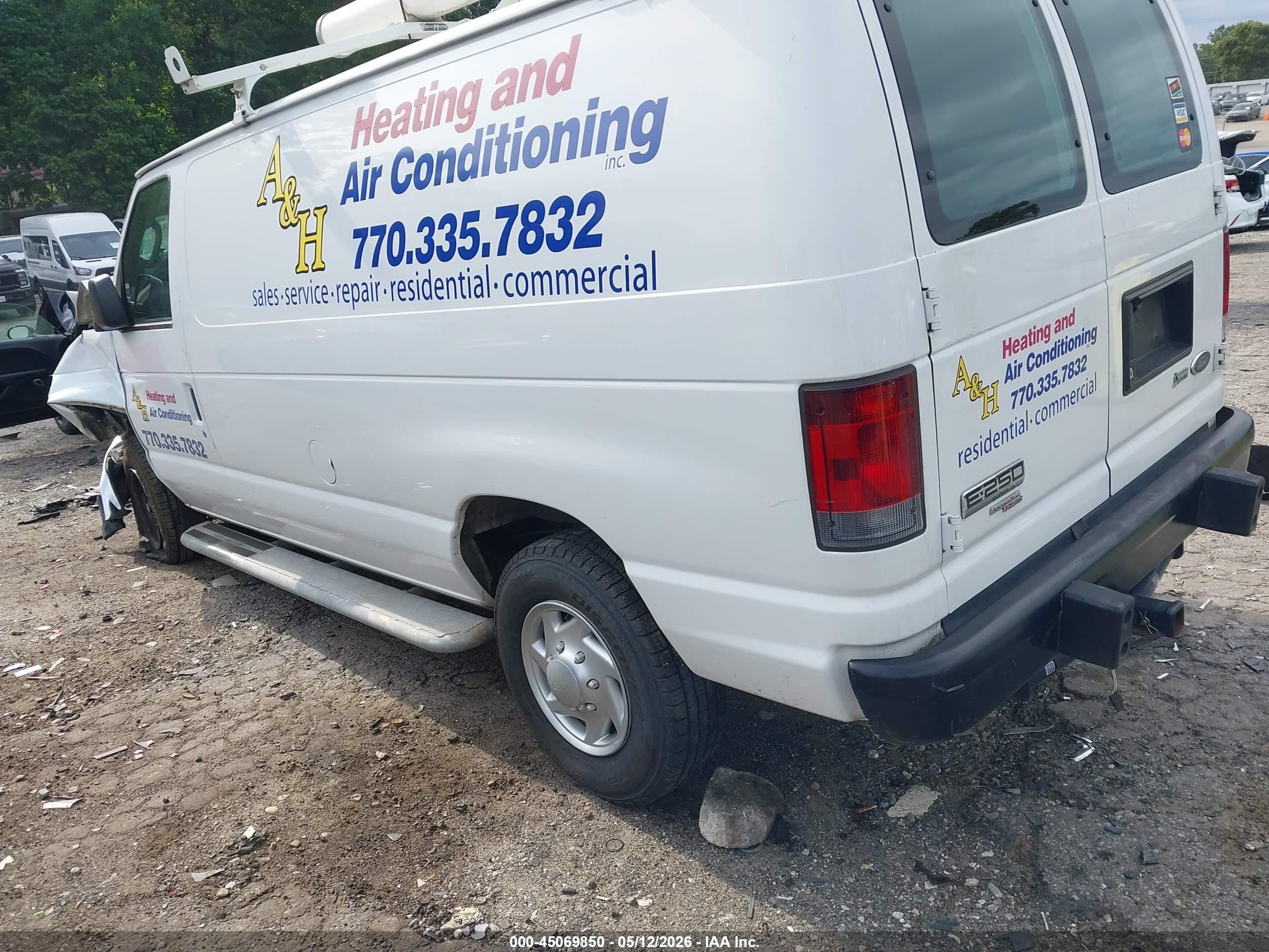 2011 Ford E-250 Commercial White vin: 1FTNE2EWXBDB15538