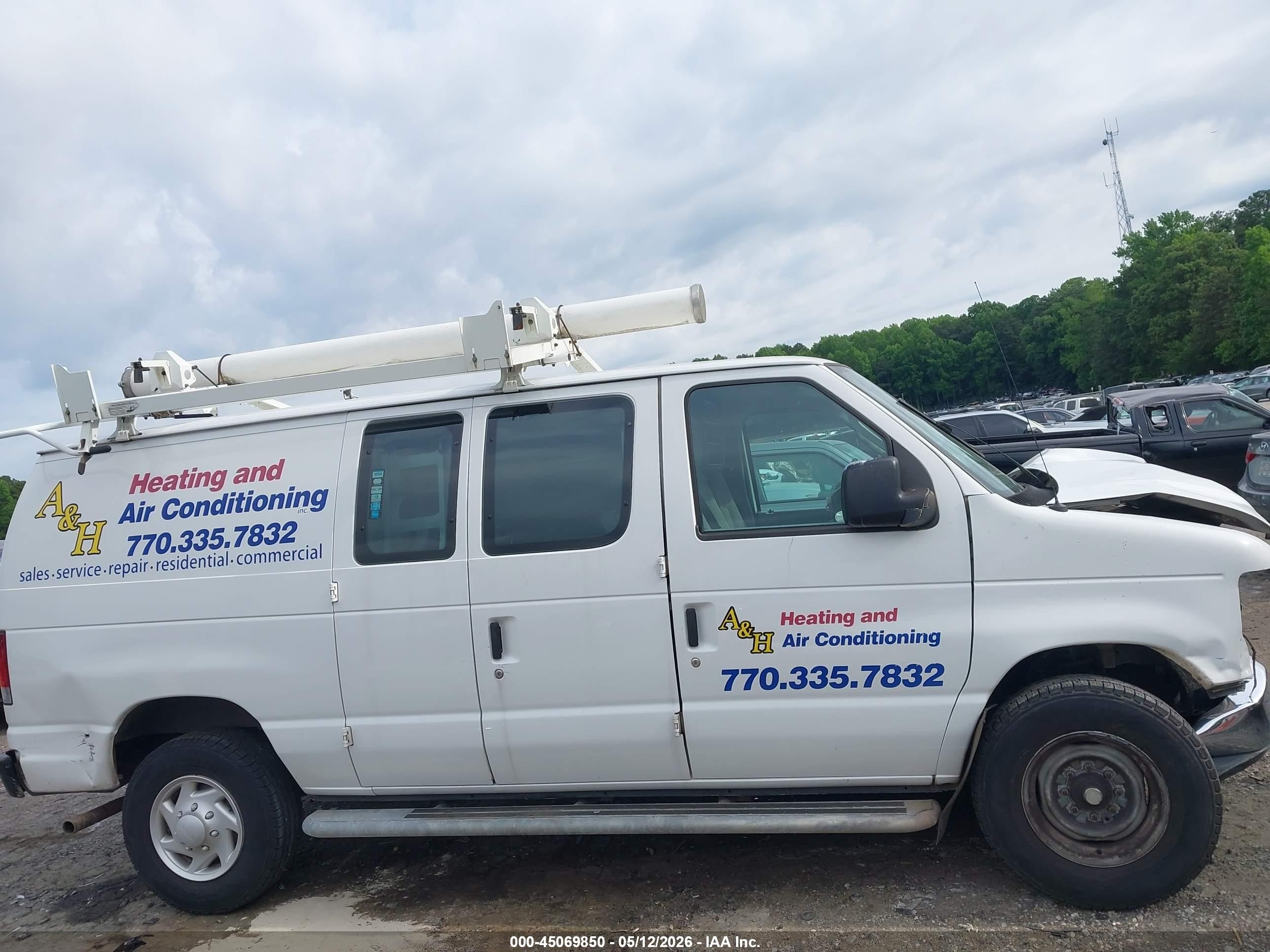 2011 Ford E-250 Commercial White vin: 1FTNE2EWXBDB15538