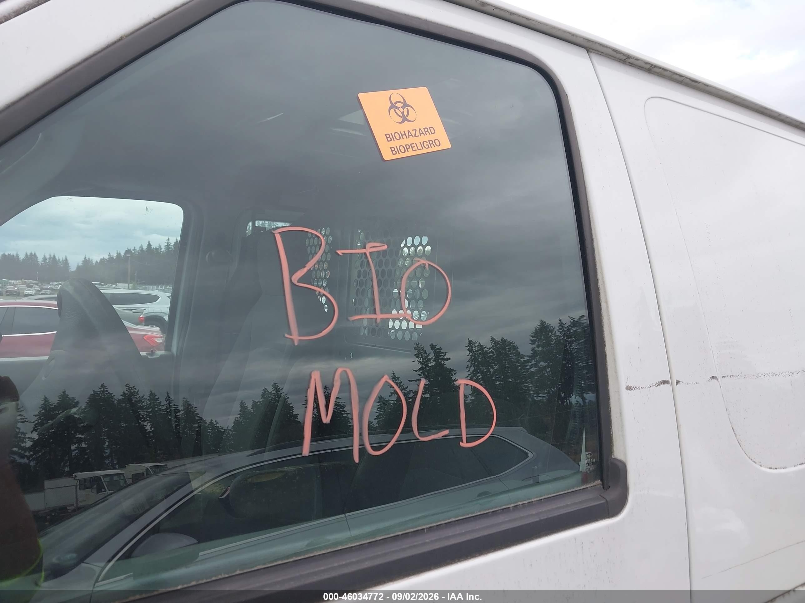 2012 Ford E-250 Commercial Белый vin: 1FTNE2EWXCDA51020