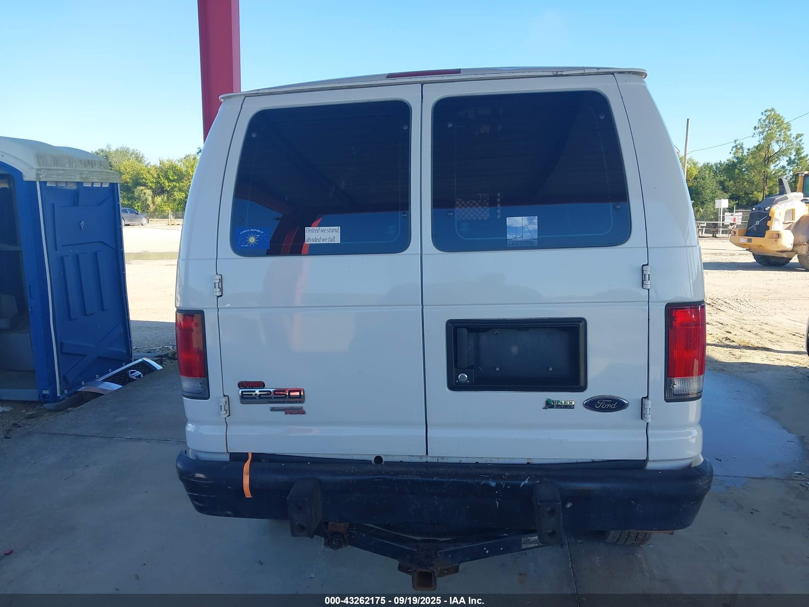 2013 Ford E-250 Commercial White vin: 1FTNE2EWXDDA96377