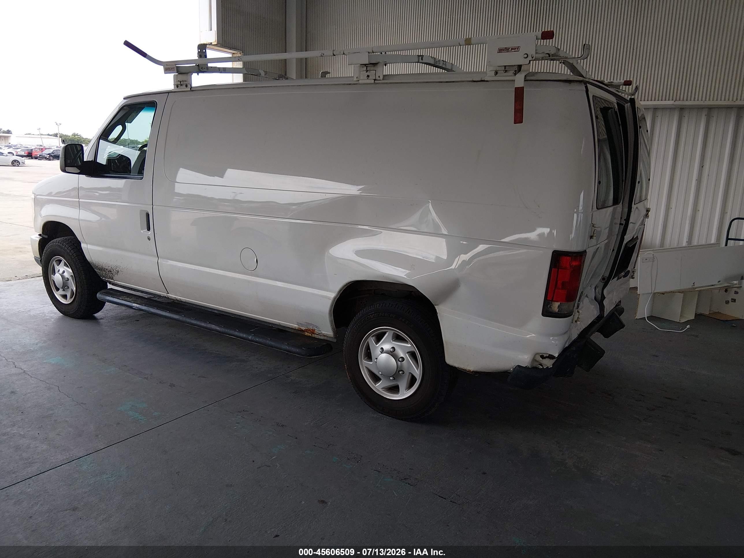 2014 Ford E-250 Commercial Белый vin: 1FTNE2EWXEDB01322